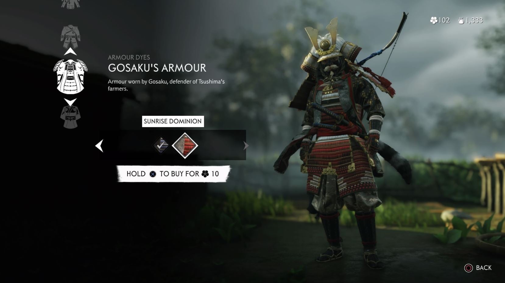 Ghost of Tsushima Best Armor   All Armor Dyes and Sets - 14