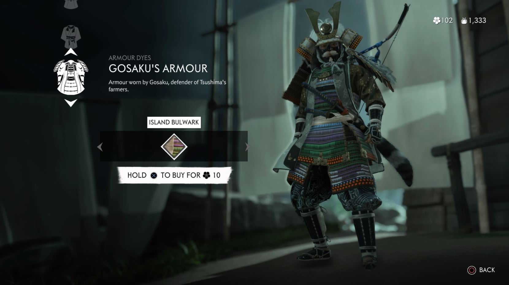 Ghost of Tsushima Best Armor   All Armor Dyes and Sets - 74