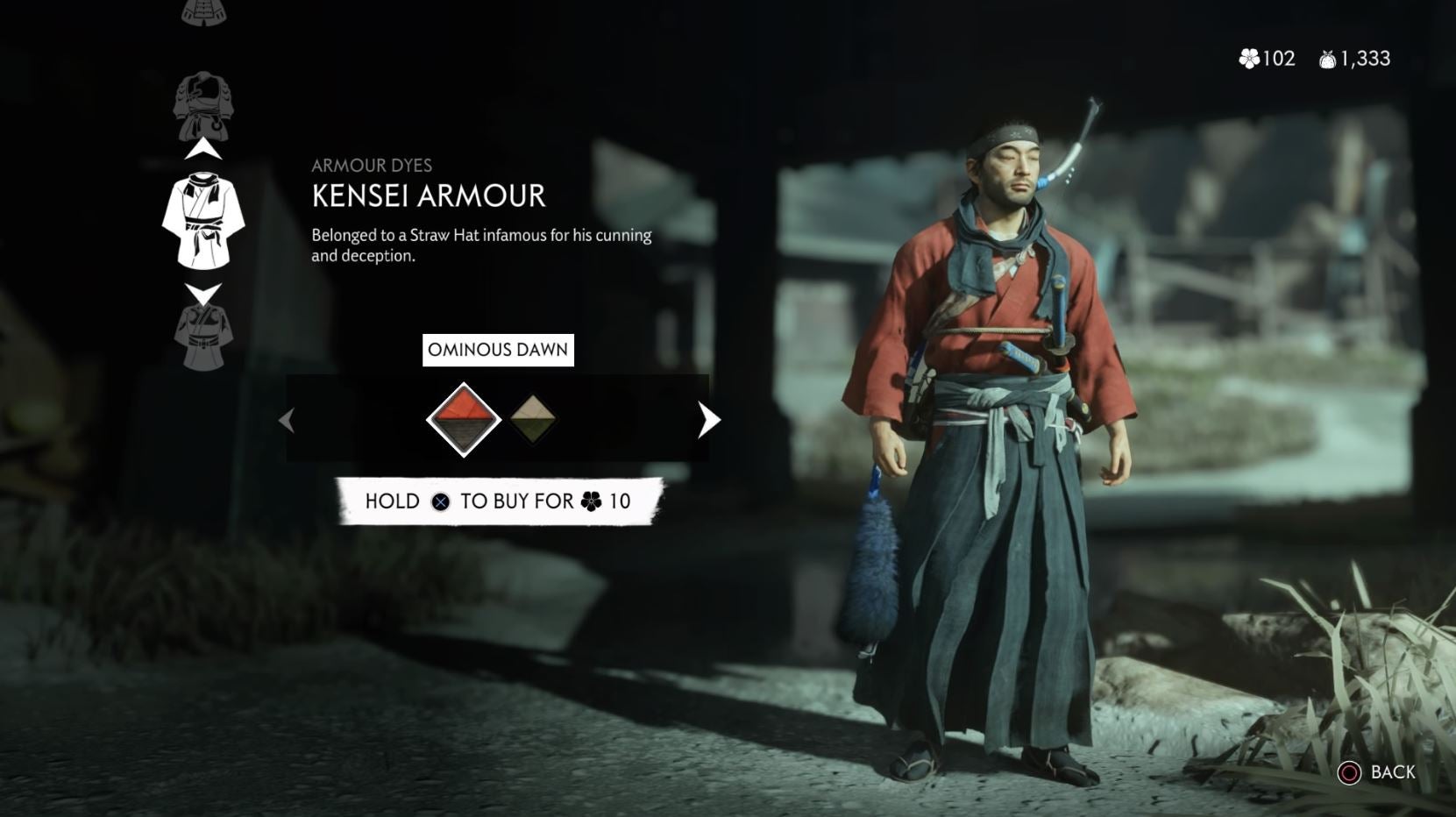 Ghost of Tsushima Best Armor   All Armor Dyes and Sets - 78