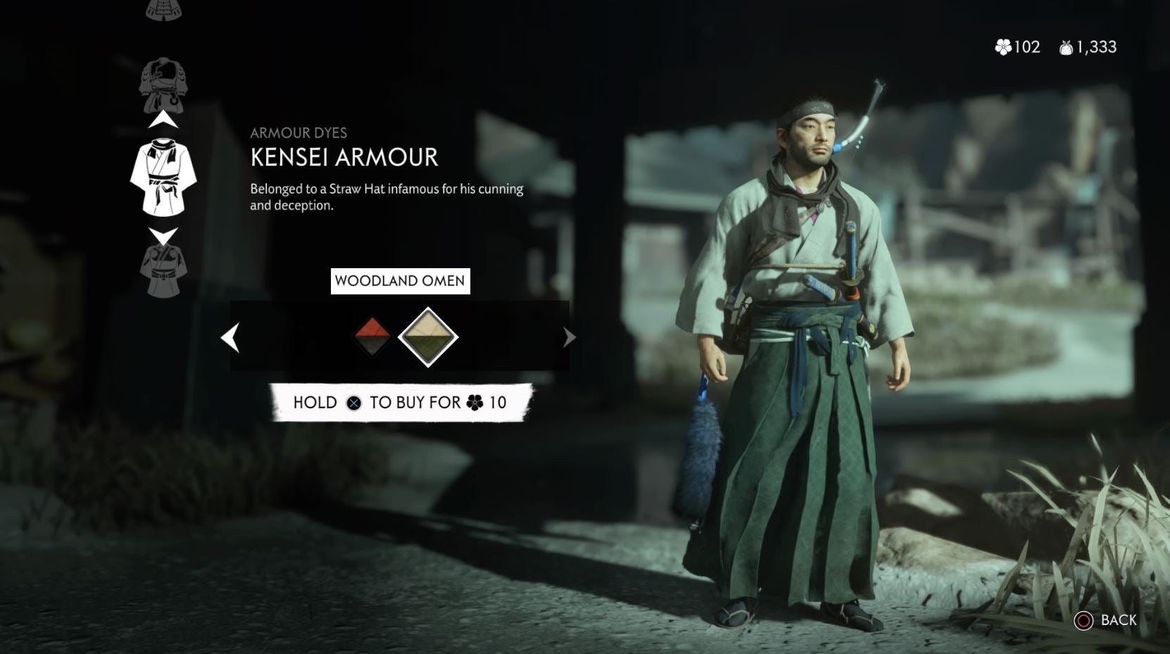 Ghost of Tsushima Best Armor   All Armor Dyes and Sets - 69