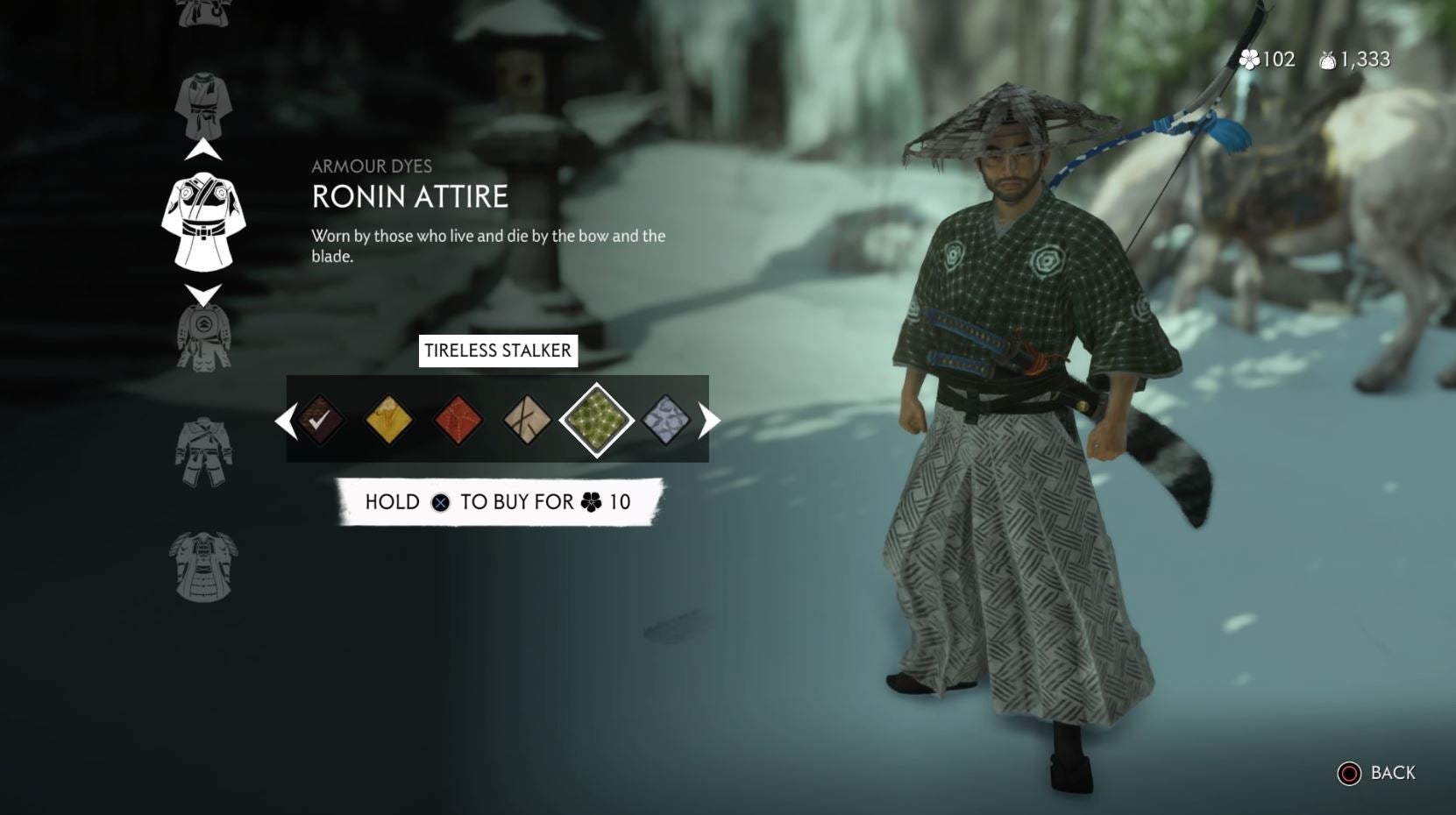Ghost of Tsushima Best Armor   All Armor Dyes and Sets - 84