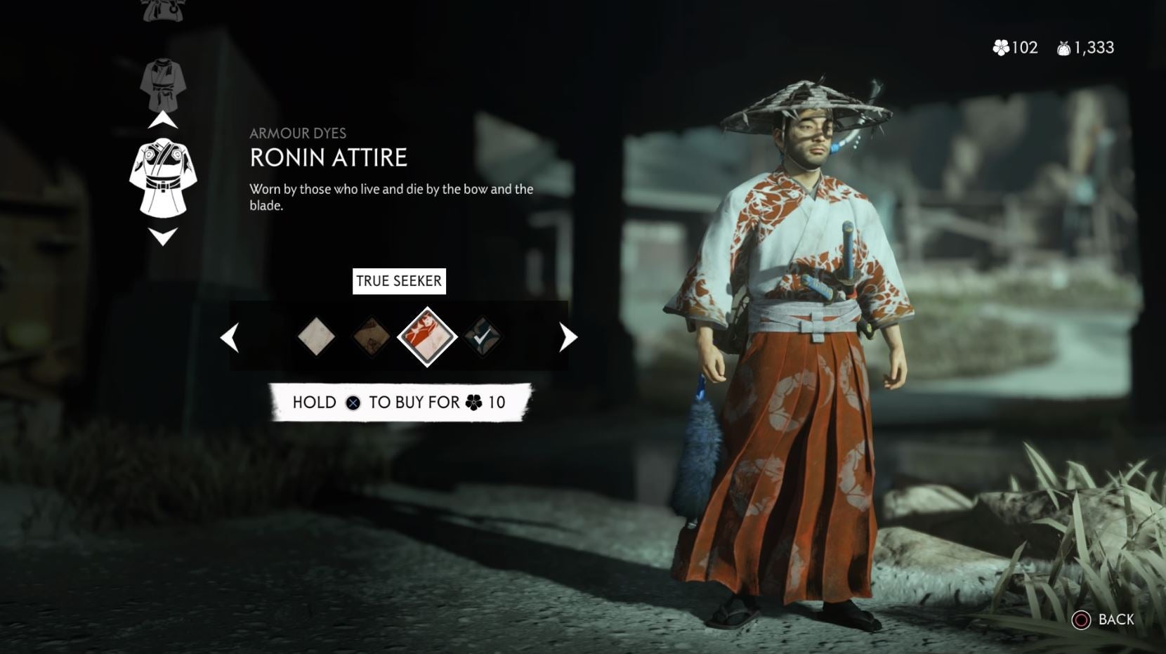 Ghost of Tsushima Best Armor   All Armor Dyes and Sets - 89