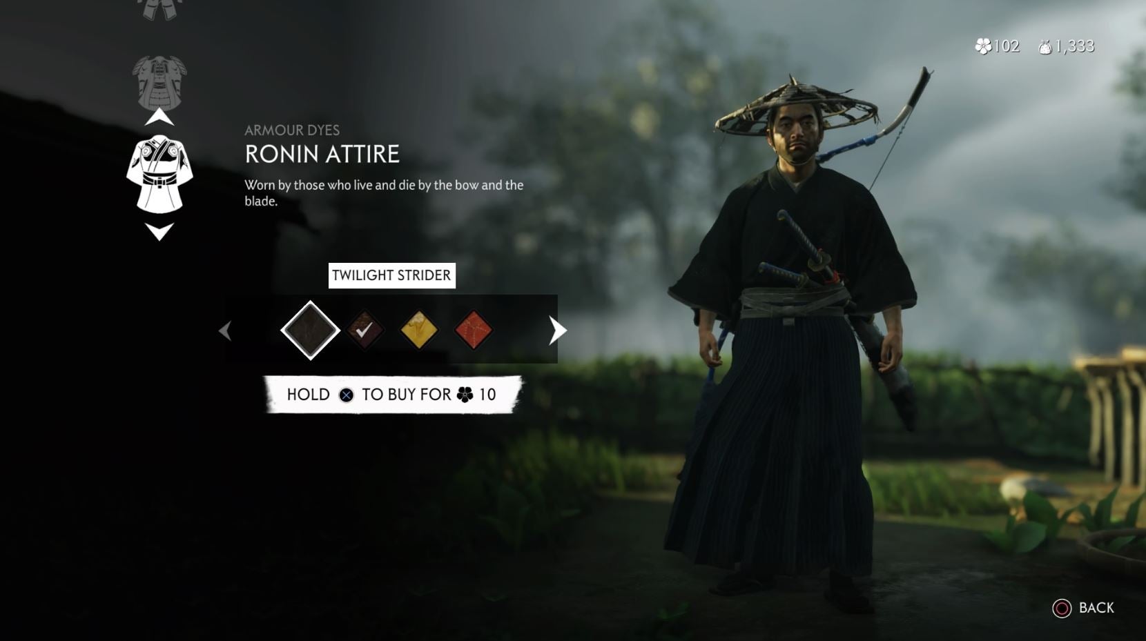 Ghost of Tsushima Best Armor   All Armor Dyes and Sets - 13