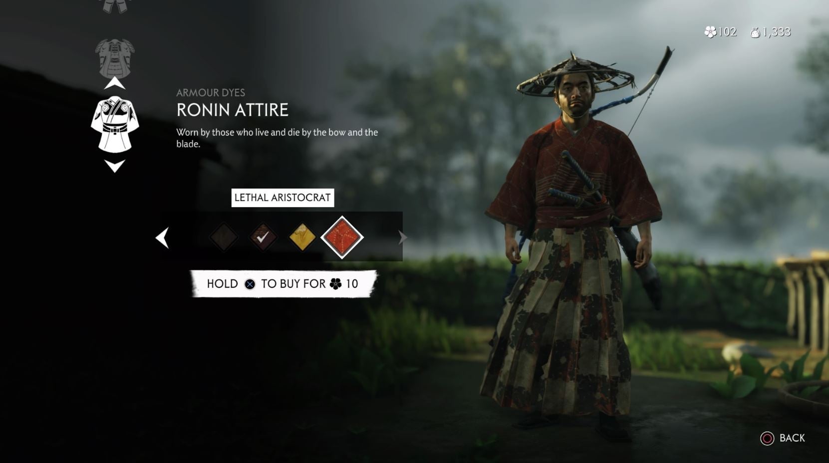 Ghost of Tsushima Best Armor   All Armor Dyes and Sets - 28