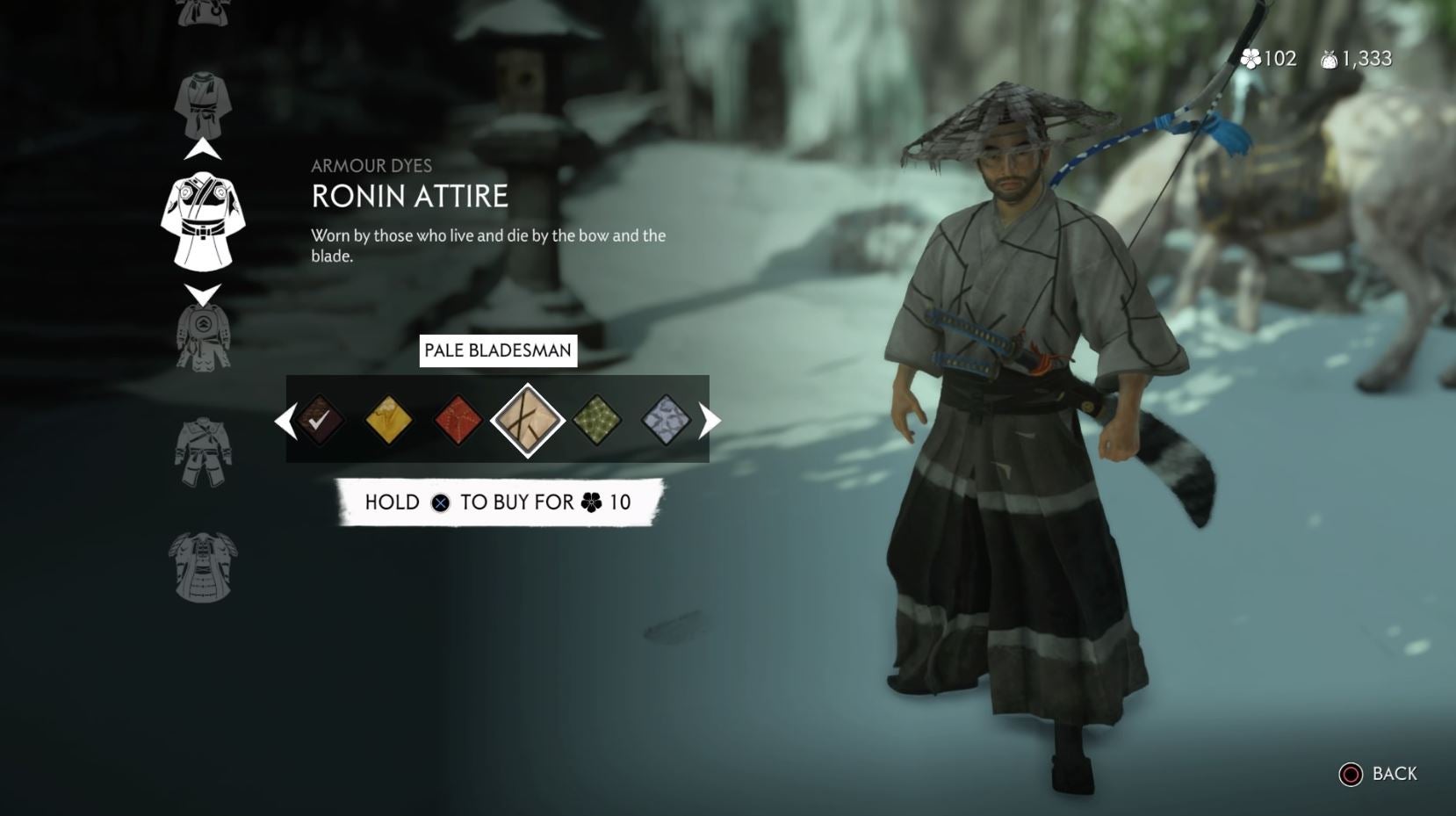 Ghost of Tsushima Best Armor   All Armor Dyes and Sets - 74