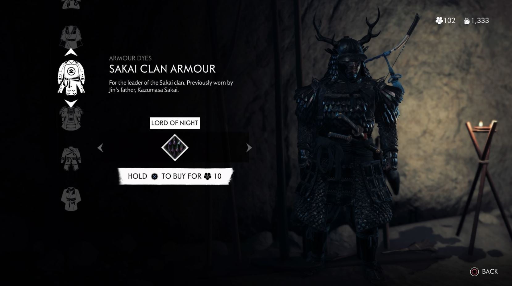 Ghost of Tsushima Best Armor   All Armor Dyes and Sets - 35