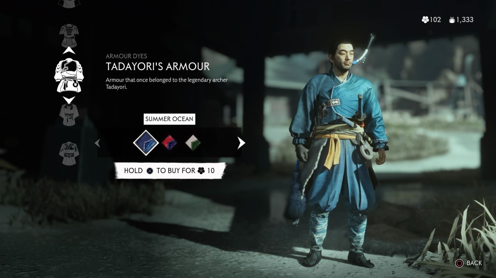Ghost of Tsushima Best Armor   All Armor Dyes and Sets - 30