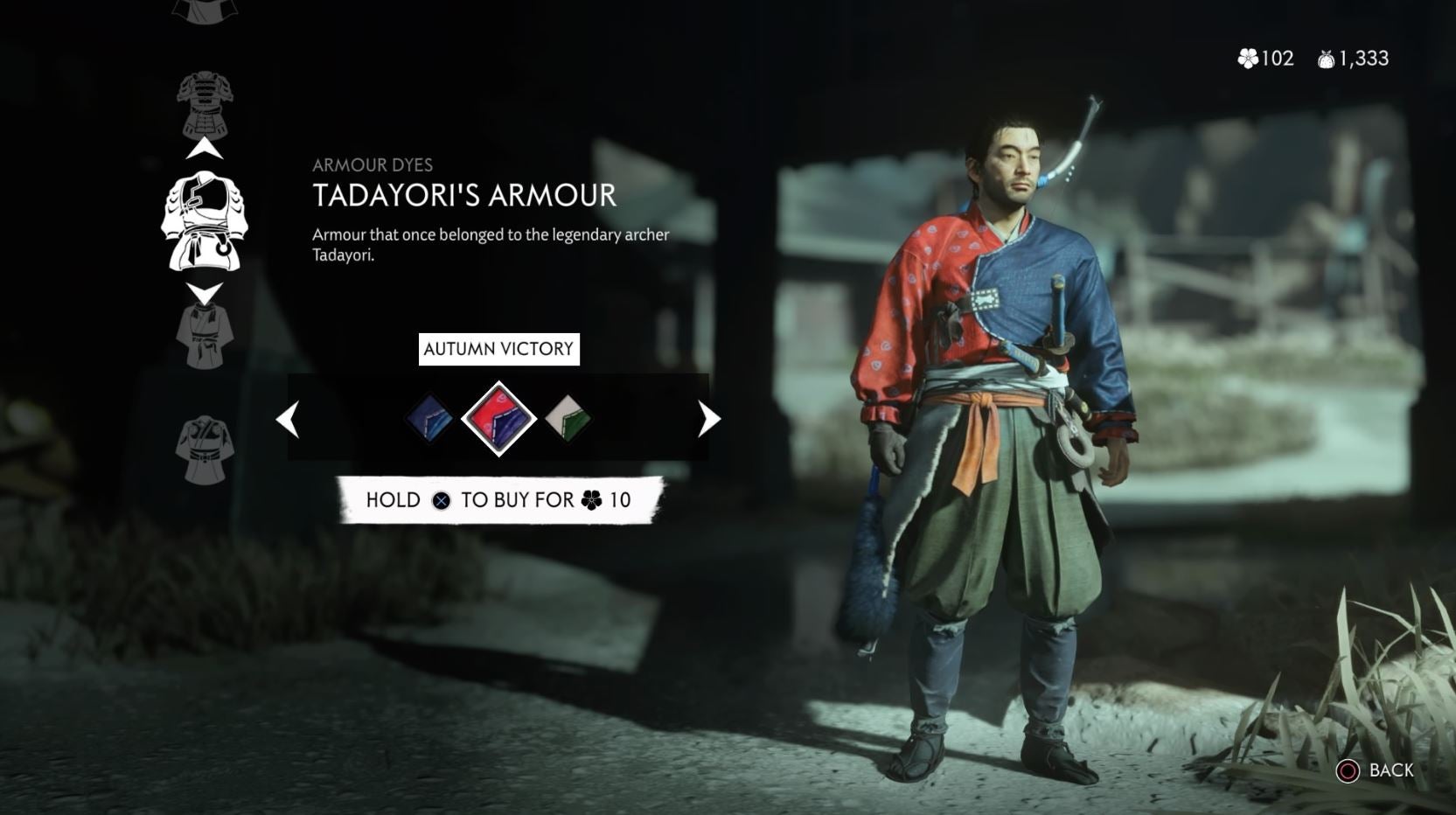 Ghost of Tsushima Best Armor   All Armor Dyes and Sets - 18
