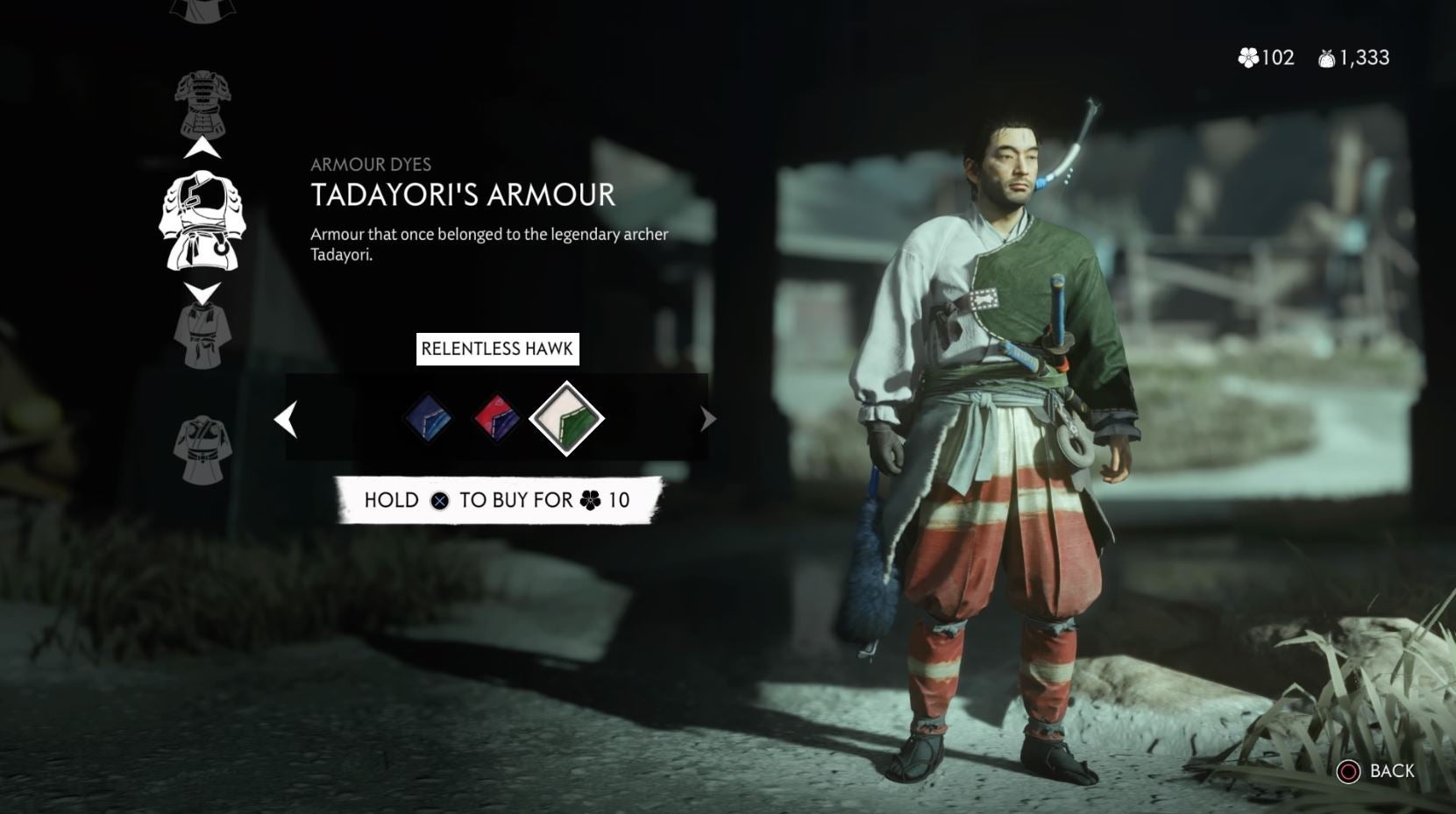 Ghost of Tsushima Best Armor   All Armor Dyes and Sets - 64