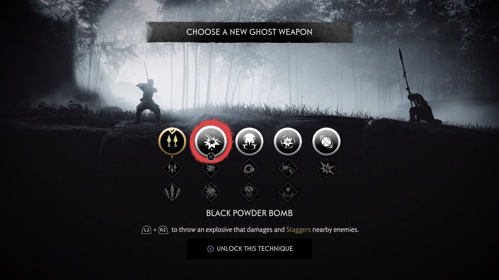 Image for Ghost of Tsushima - Best Ghost Weapons, Stance upgrades, and Techniques