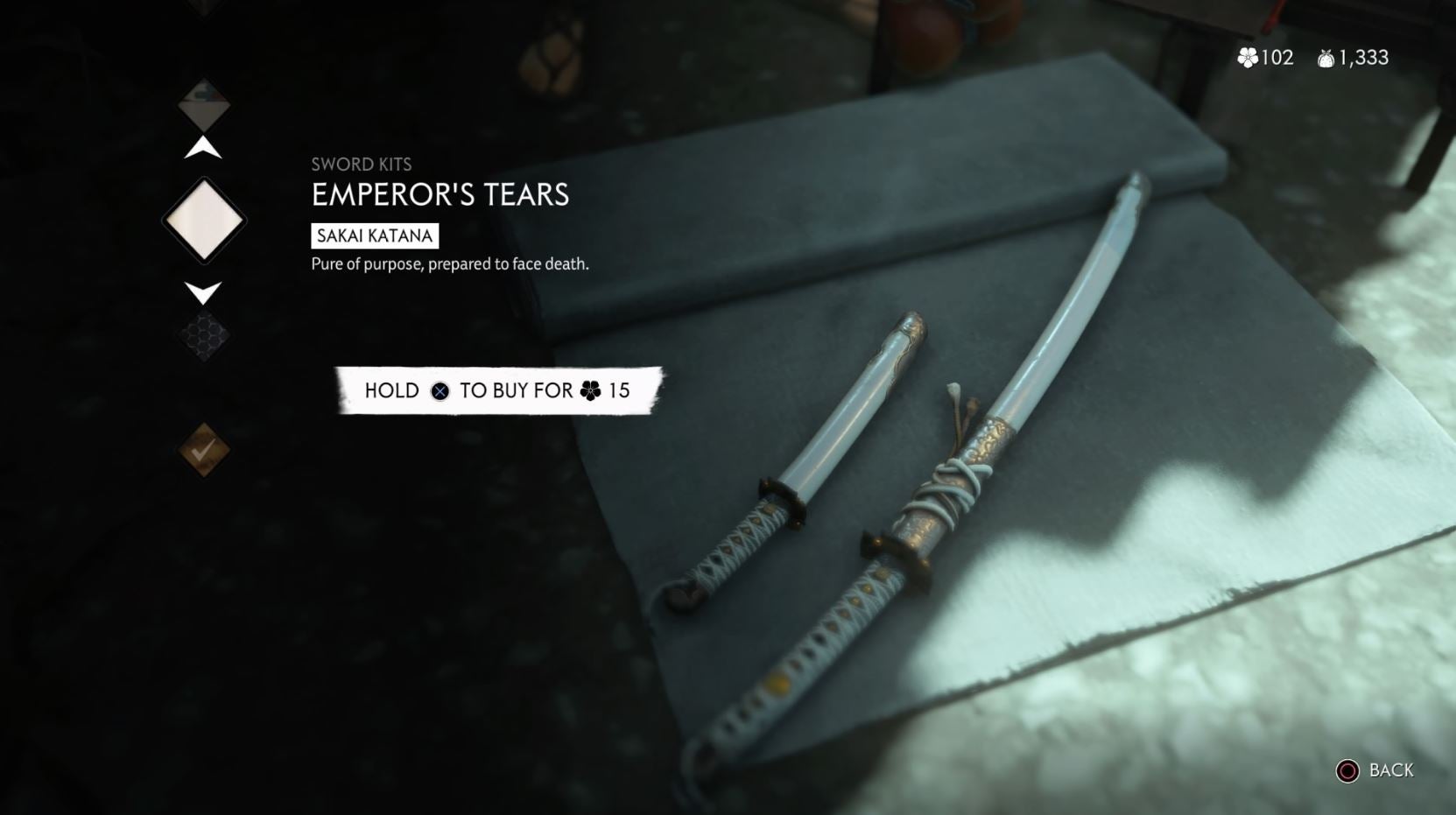 Ghost of Tsushima Full map   where to find every sword kit  vanity item and secret hat easter egg - 59