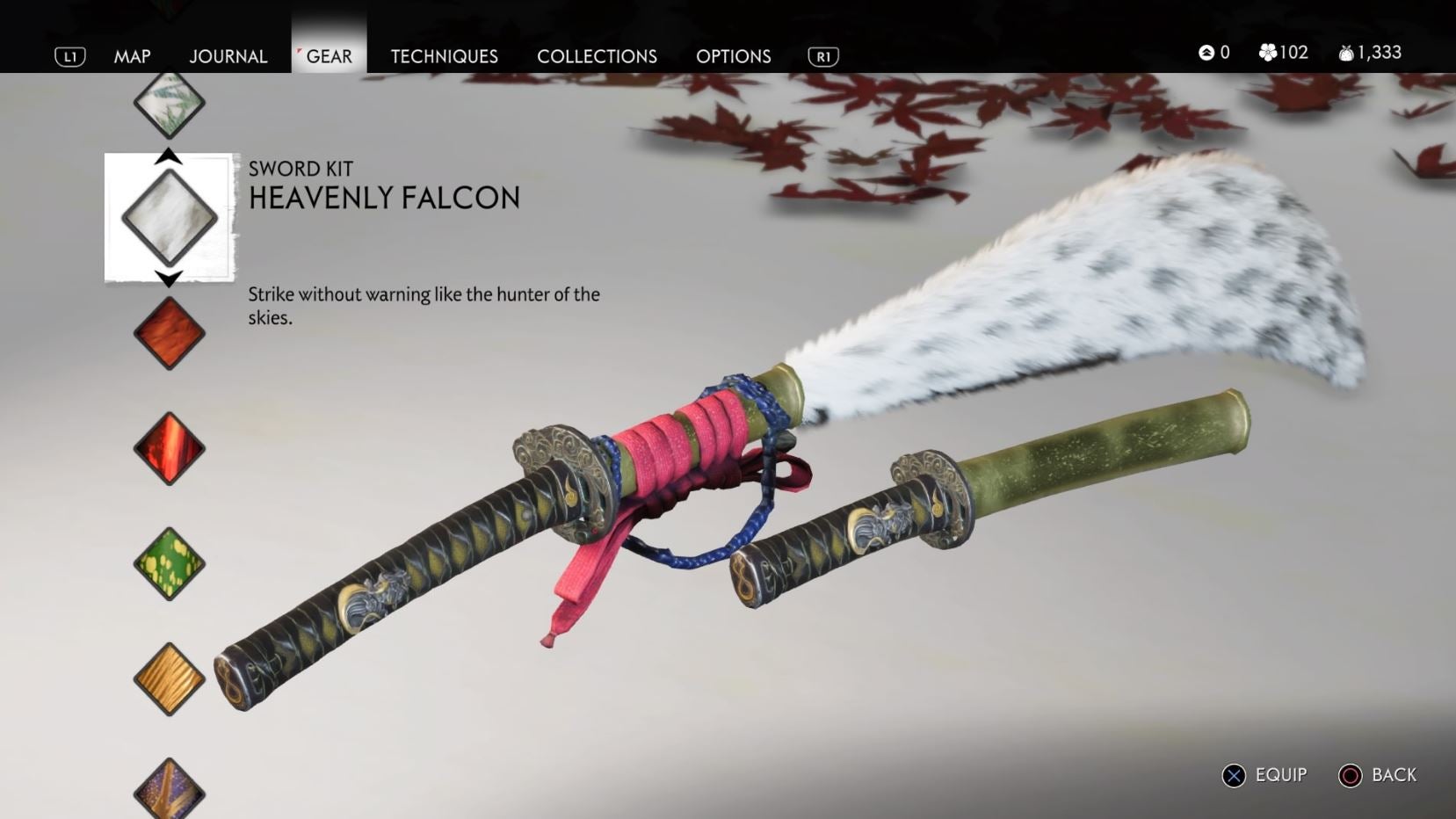 Ghost of Tsushima Full map   where to find every sword kit  vanity item and secret hat easter egg - 7