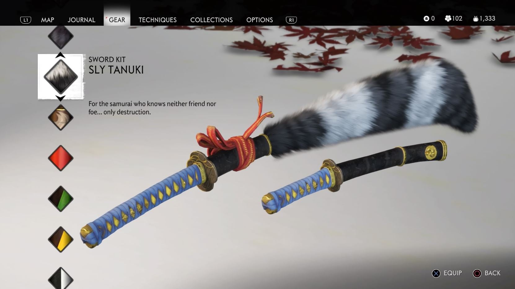 Ghost of Tsushima Full map   where to find every sword kit  vanity item and secret hat easter egg - 50