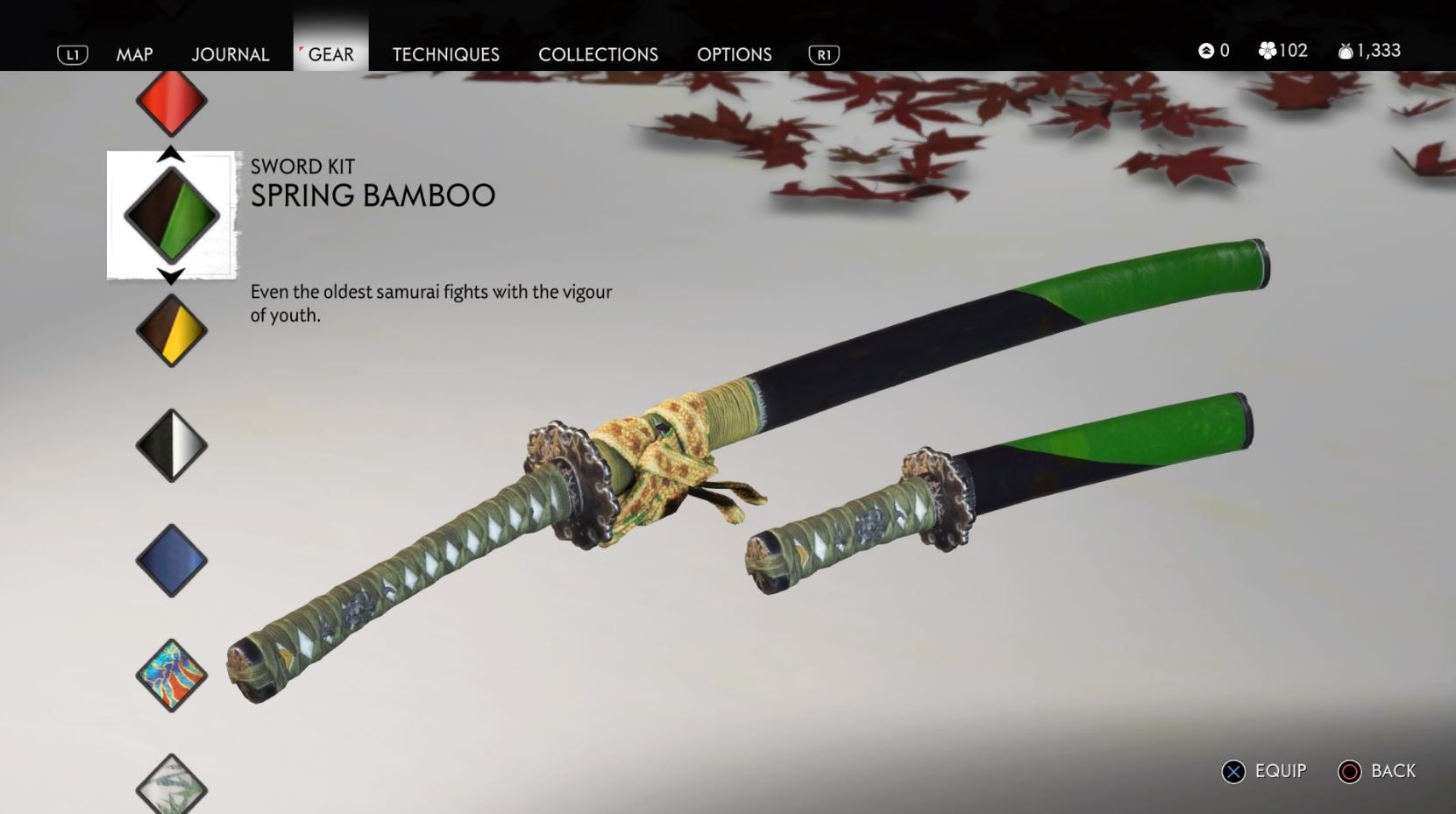 Ghost of Tsushima Full map   where to find every sword kit  vanity item and secret hat easter egg - 65