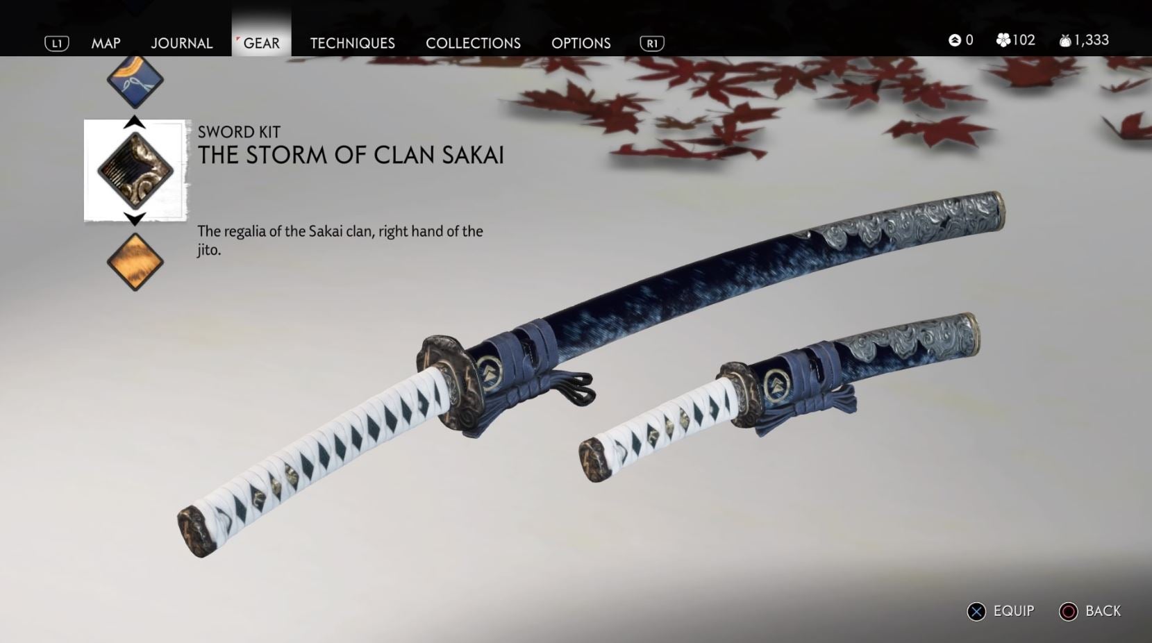 Ghost of Tsushima Full map   where to find every sword kit  vanity item and secret hat easter egg - 29