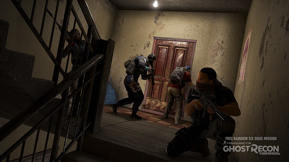 Image for Ghost Recon Wildlands' Rainbow Six Siege crossover mission available now in new patch