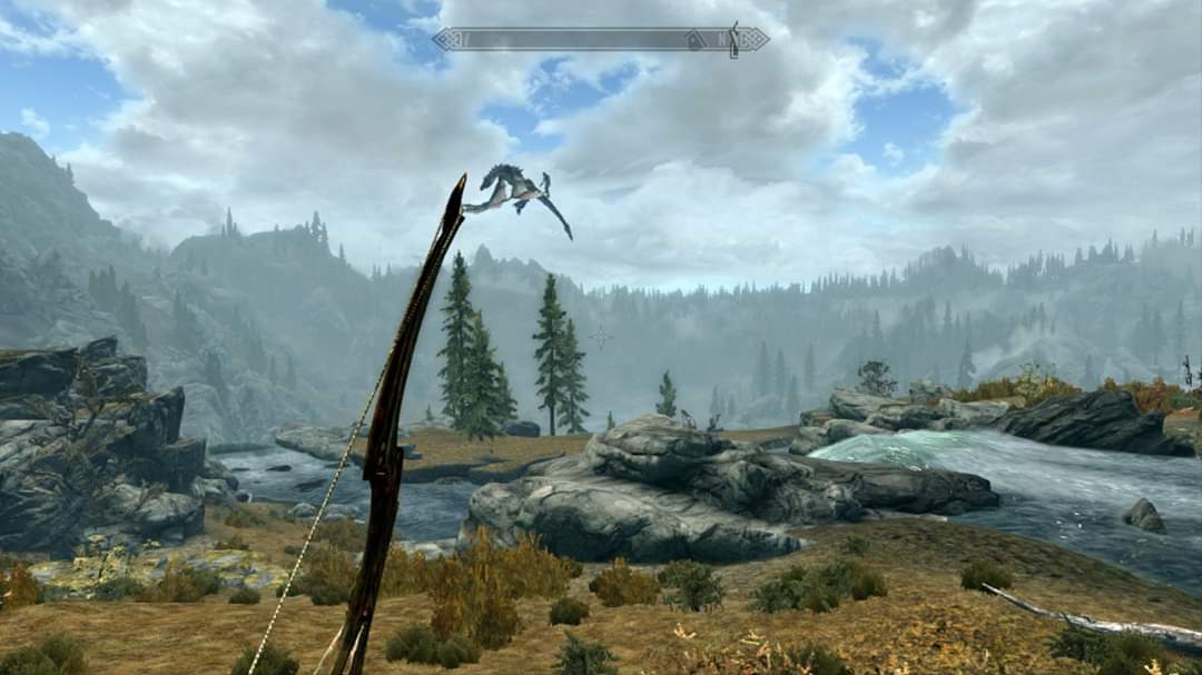 Image for Giants won't stop flying around on dragons in Skyrim