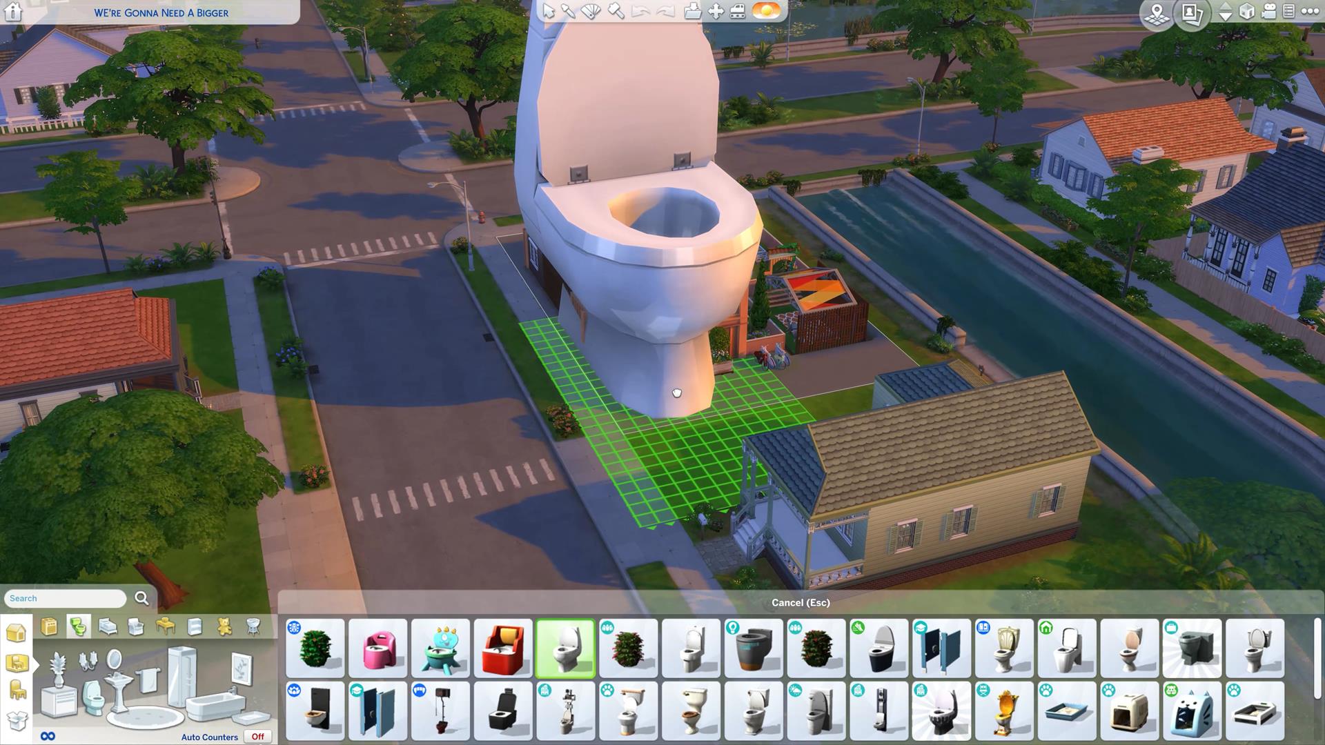 move objects cheat sims 4