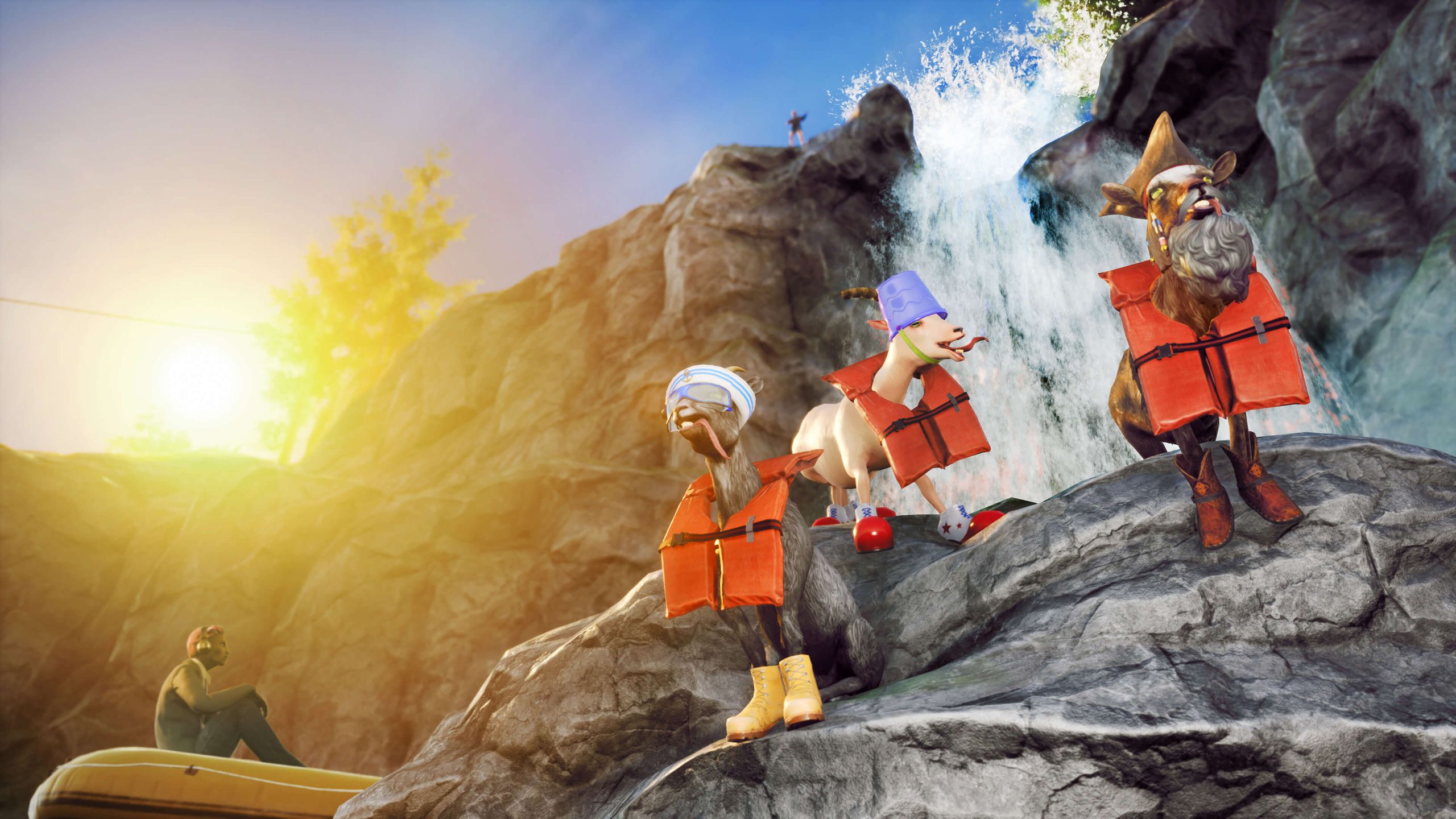 Goat Simulator 3 is out this fall with four player co op - 85