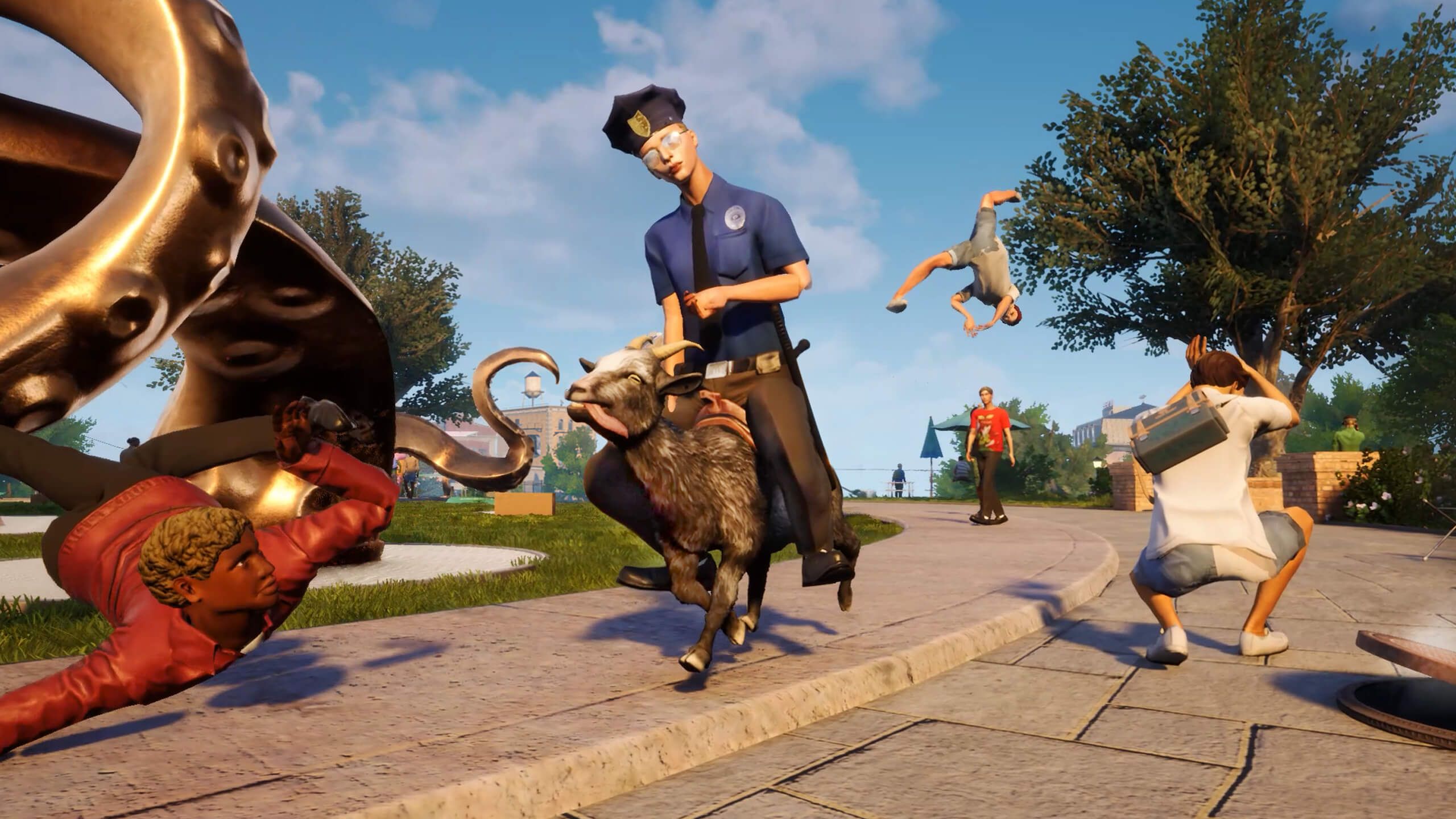 Goat Simulator 3 is out this fall with four player co op - 29