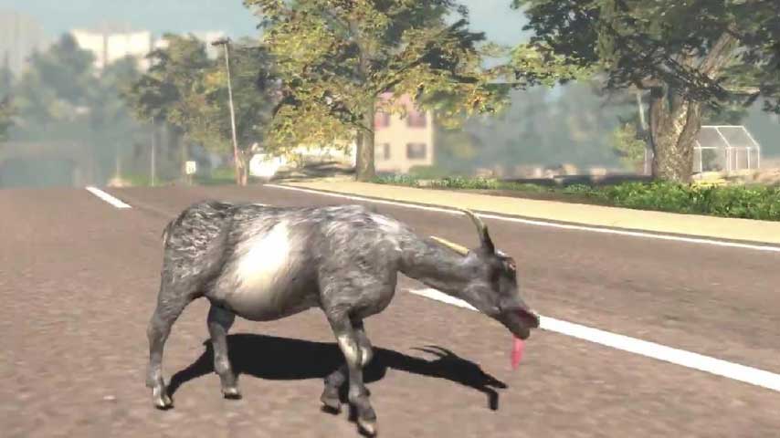 Image for Goat Simulator will get splitscreen multiplayer, new map in May 
