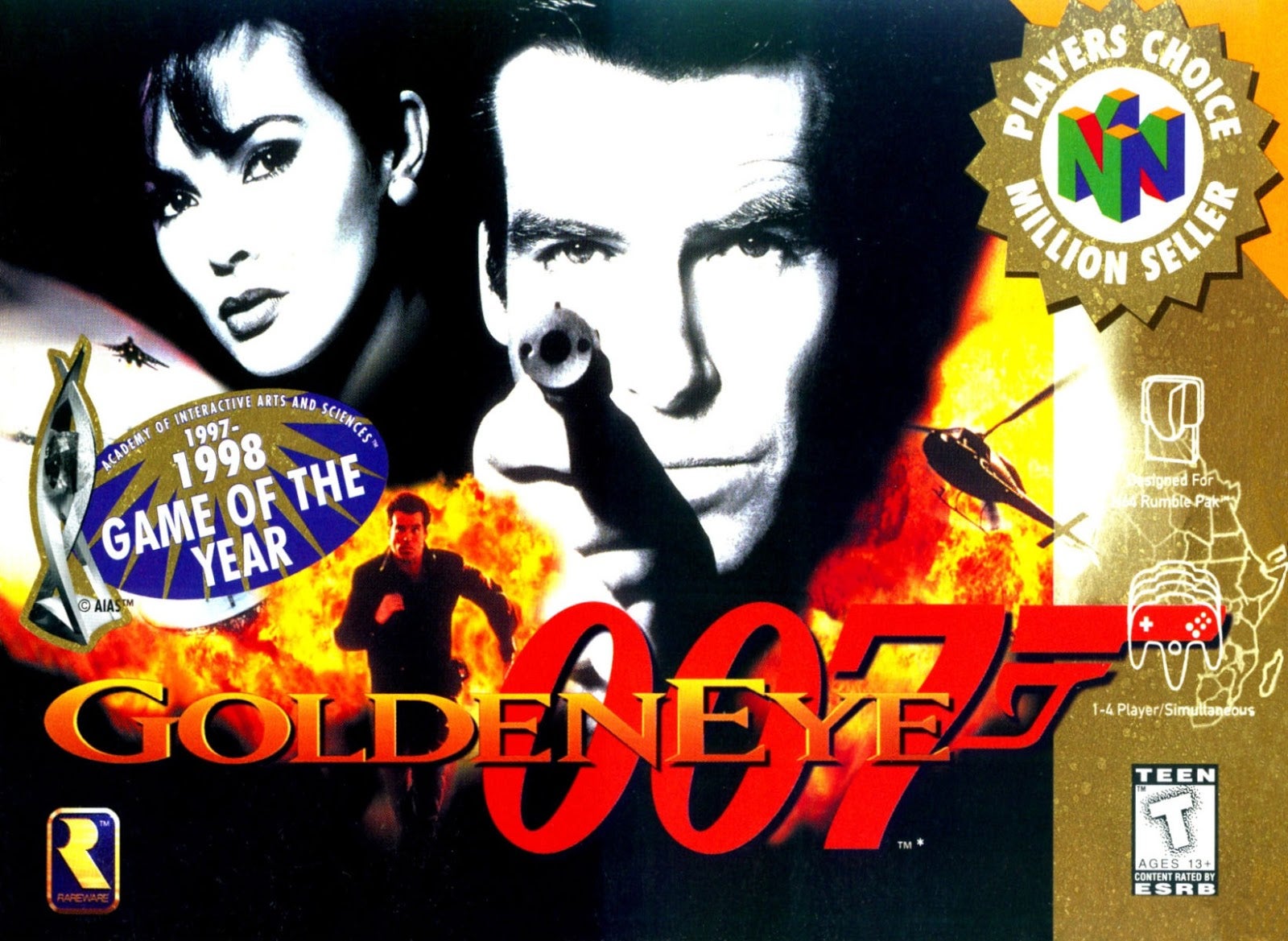 Image for Pierce Brosnan is pretty rubbish at GoldenEye 007 in this video