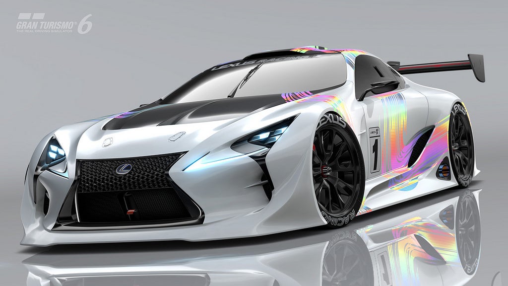 Image for Gran Turismo 6 players can now drive the Lexus LF-LC GT and Alpine Vision GT