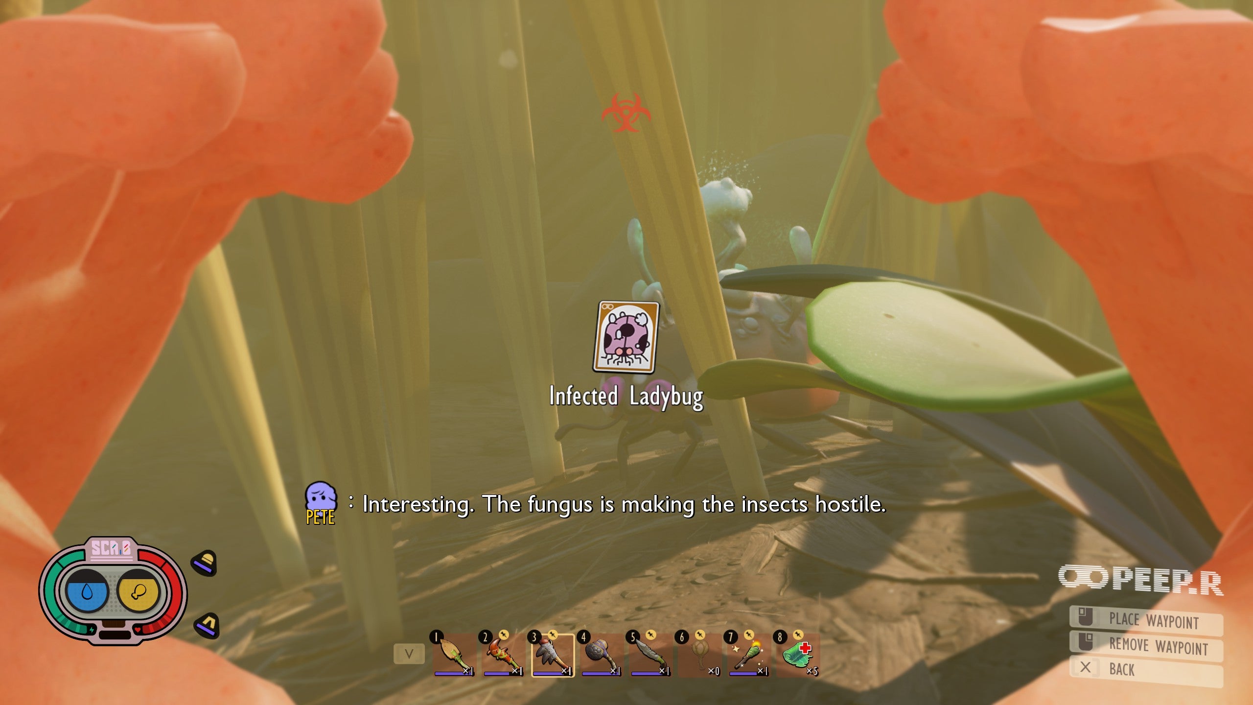 How do you make explosives in Grounded  Fungal Growth and Red Ant Egg locations - 8