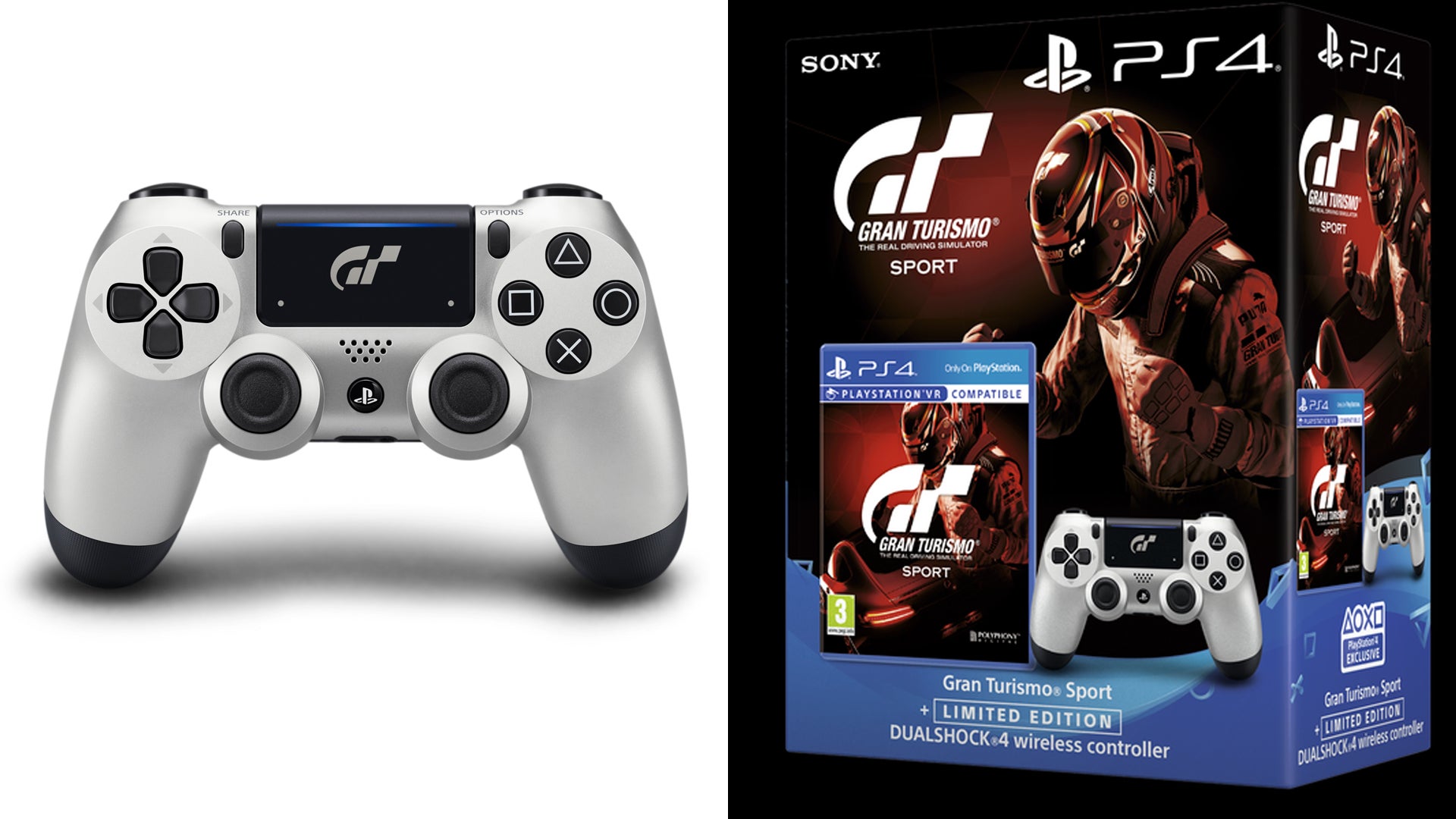 Image for Gran Turismo Sport with Limited Edition DualShock 4 up for pre-order now