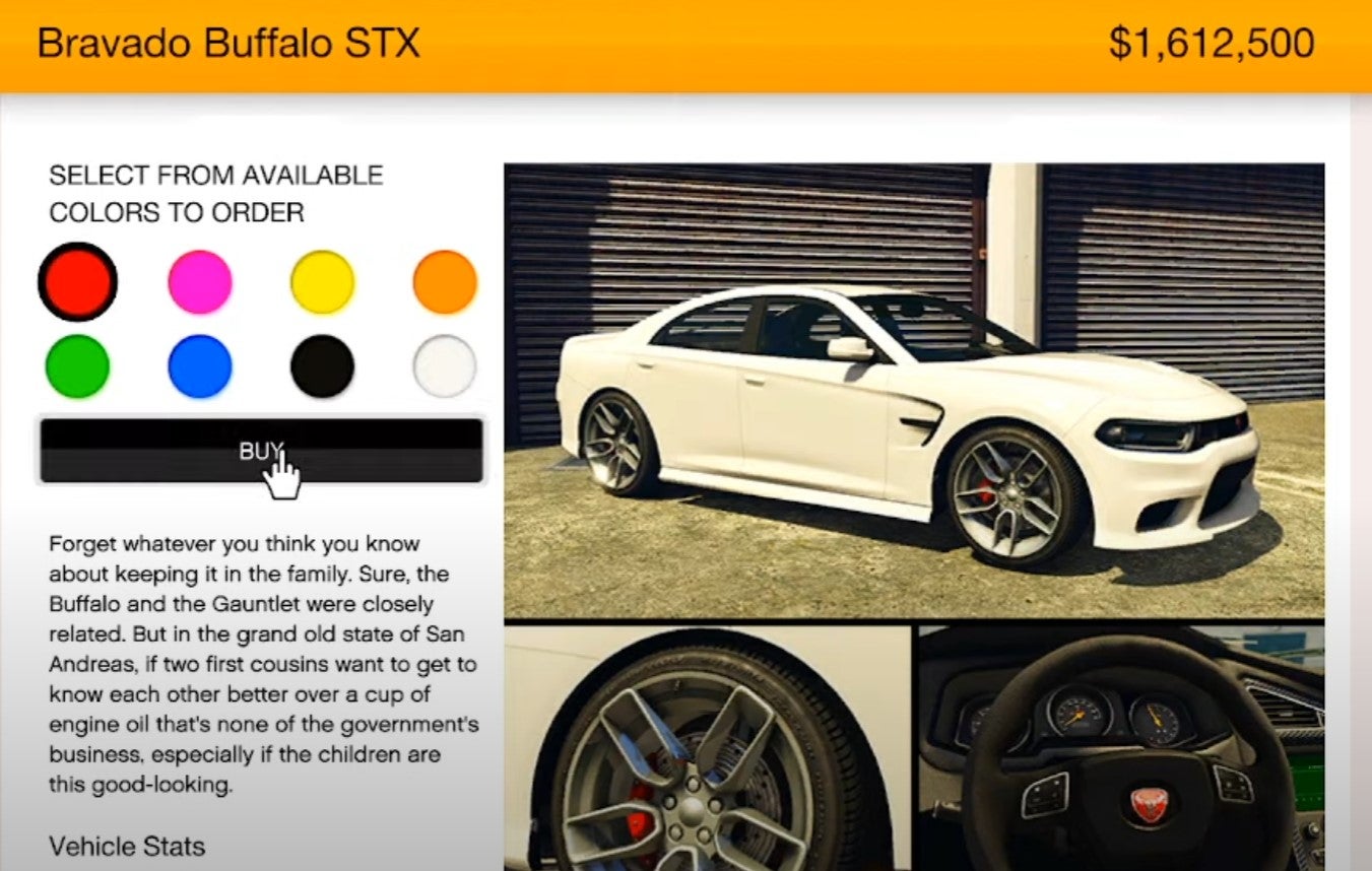 GTA Online The Contract New Cars Prices: How much are Bravado Buffalo, Enus Jubilee, Dewbauchee Champion? VG247