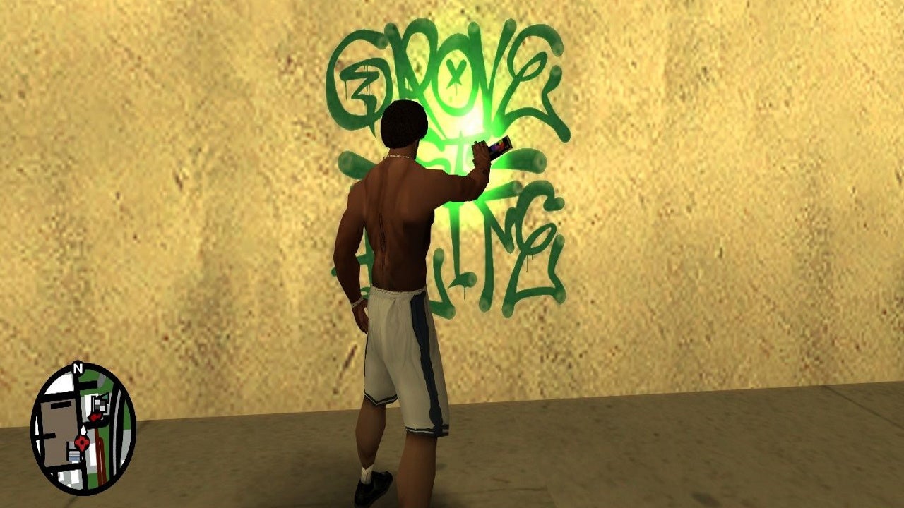 Where to find spraypaint in GTA San Andreas   All spray can locations - 58