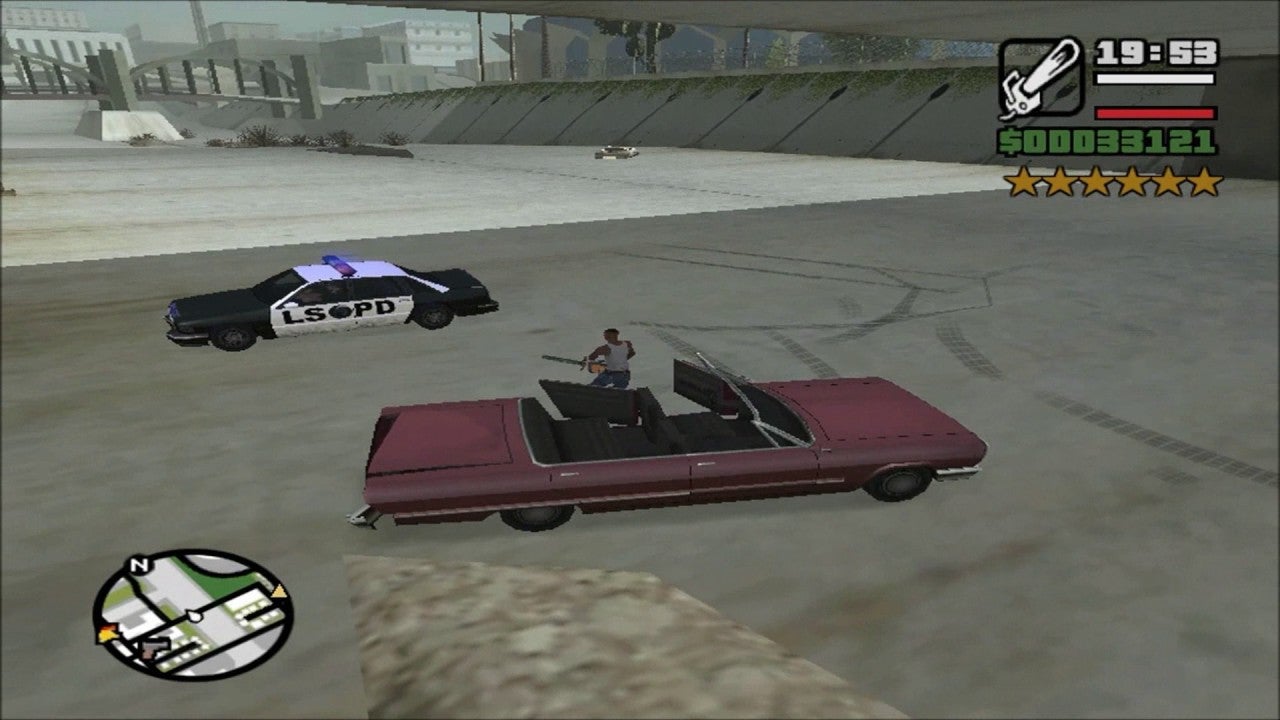 How to get 6 star wanted level in GTA San Andreas - 48