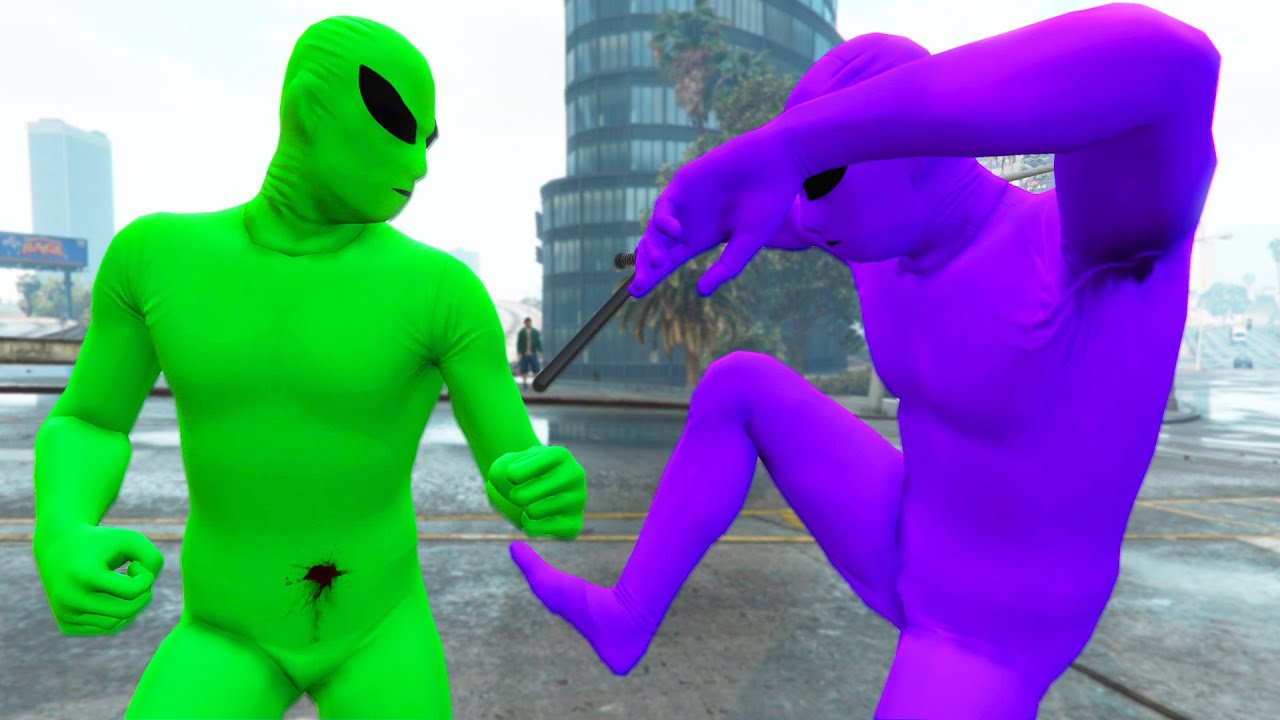 Image for What GTA Online's alien gang war and Travis Scott's Fortnite gig could mean for GTA 6