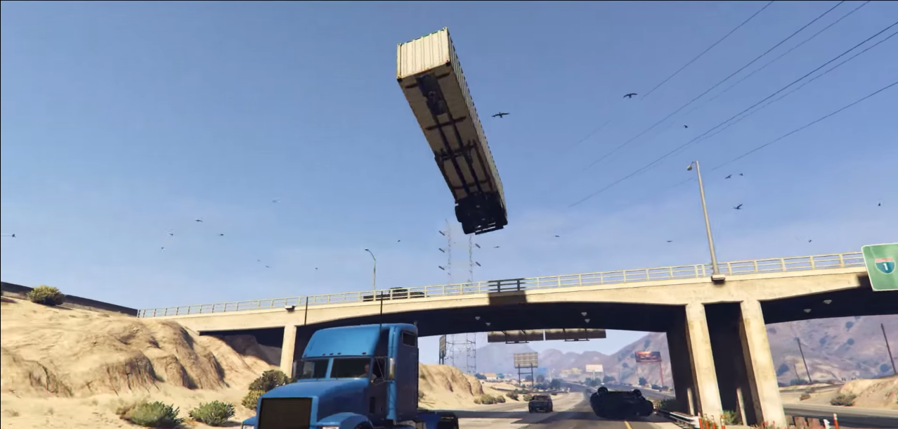 Image for This GTA 5 C4 mod lets you perform incredible stunts