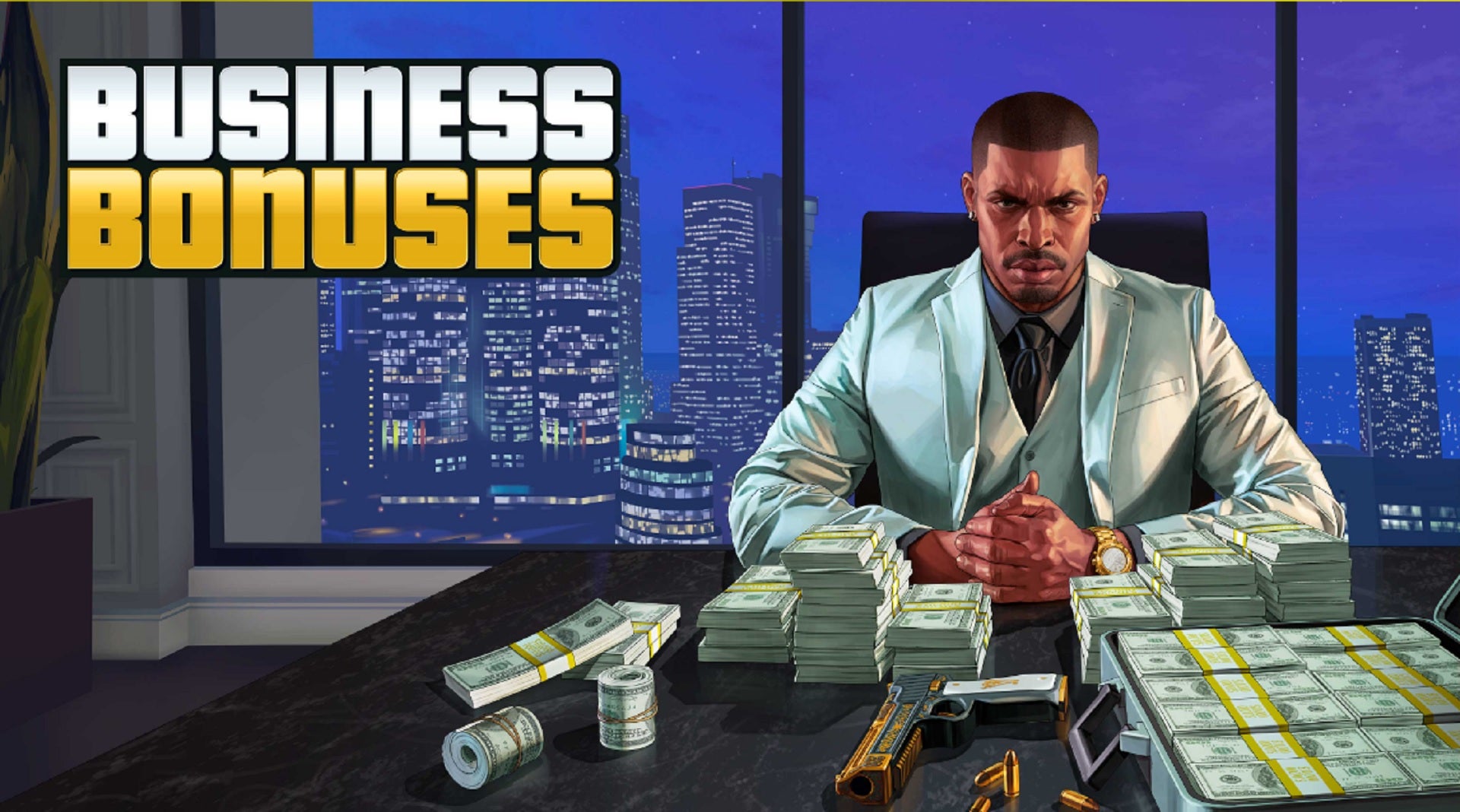 official art for business battles in GTA Online via Newswire