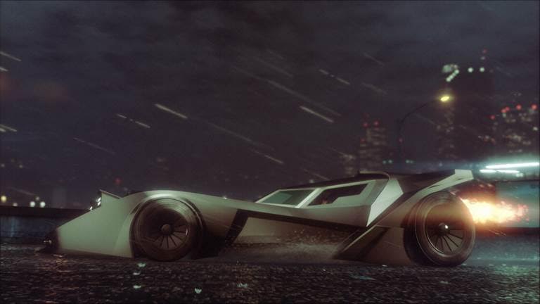 Image for GTA Online's Vigilante Batmobile now available to buy, $400,000 gifted to all players