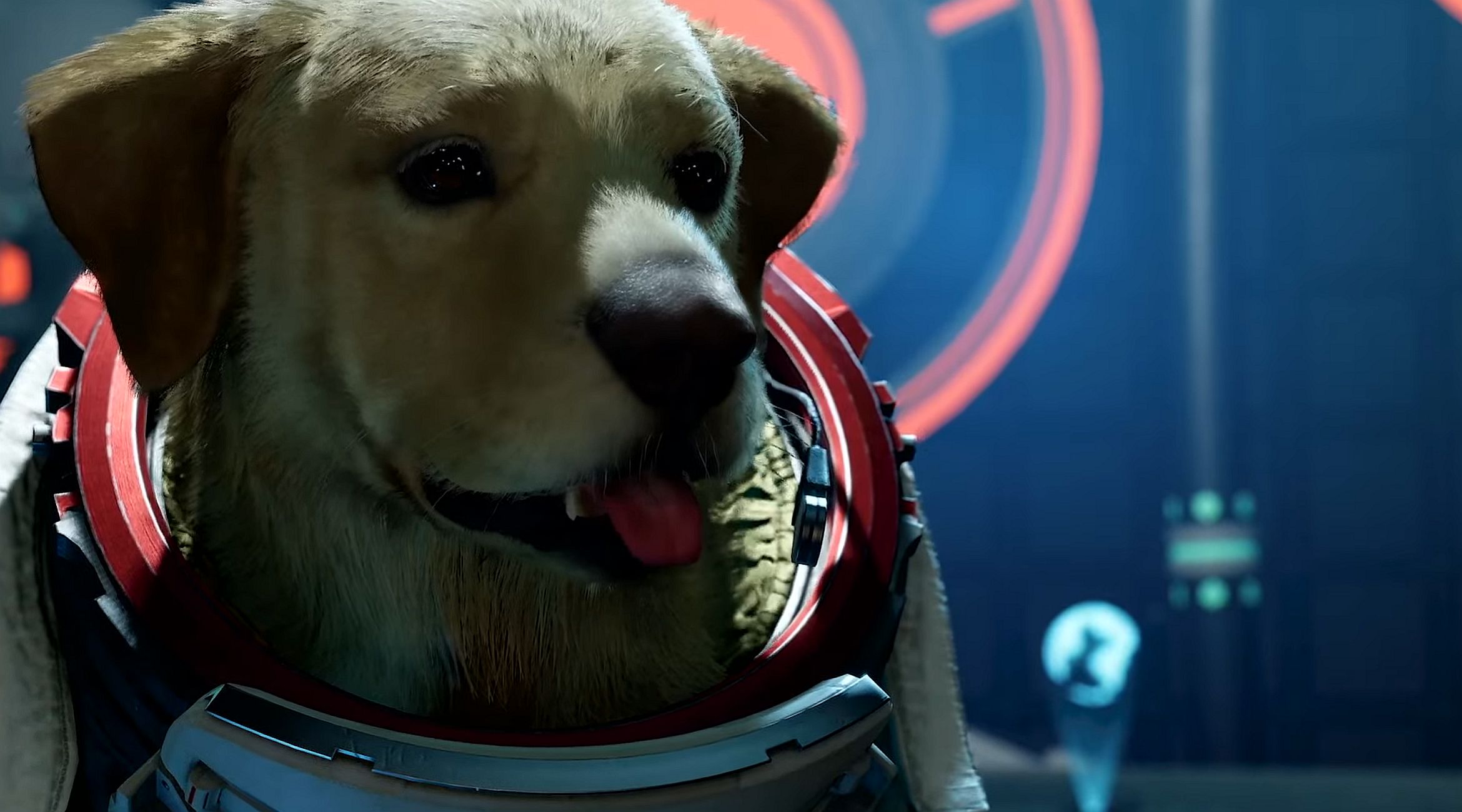 Image for Watch Cosmo the space dog fetch and chase his tail in this Guardians of the Galaxy cutscene