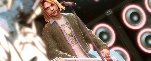Image for Kurt Cobain does YMCA in Band Hero, universe stutters