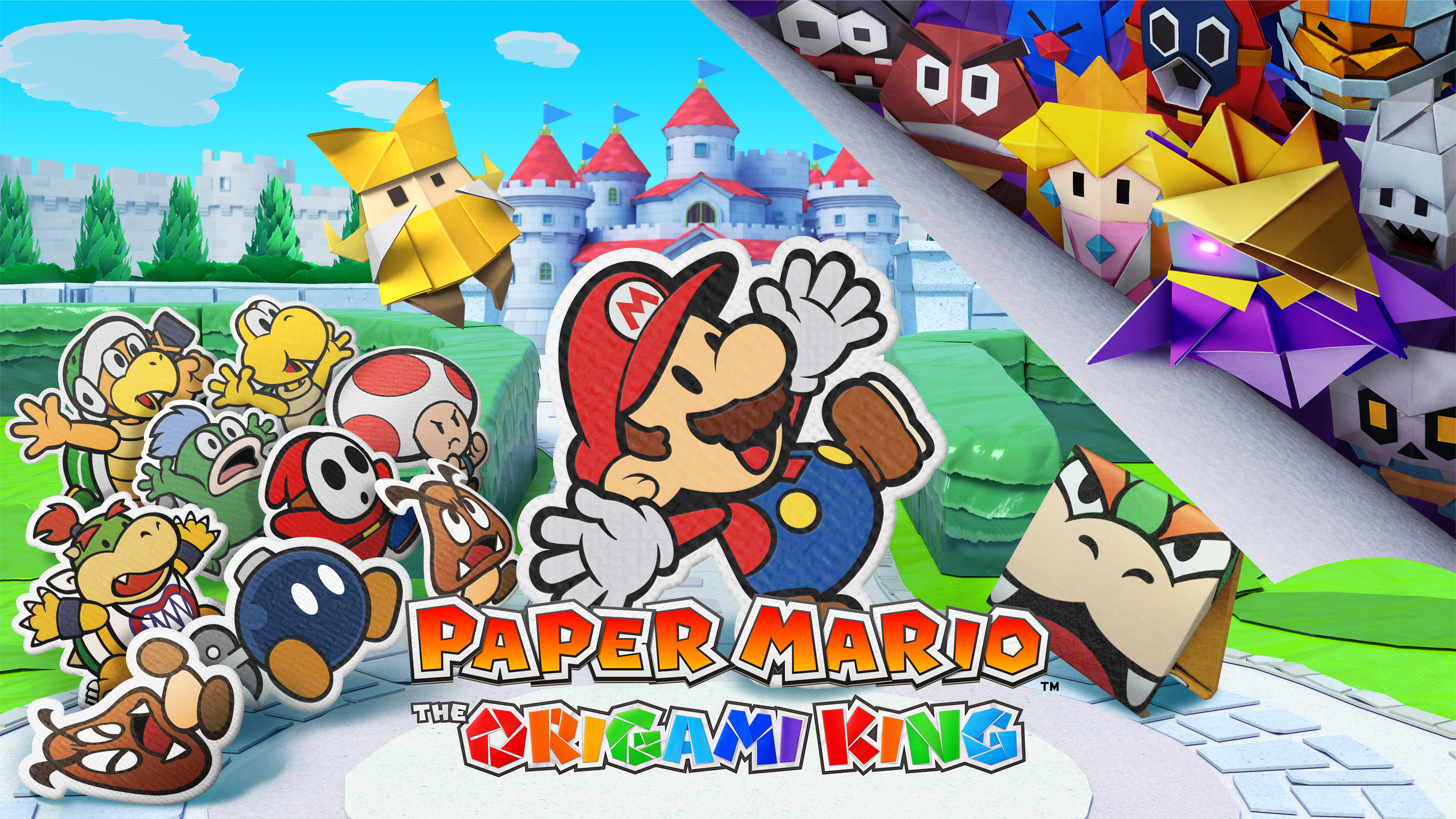 Image for Paper Mario: The Origami King announced for Nintendo Switch, out this July
