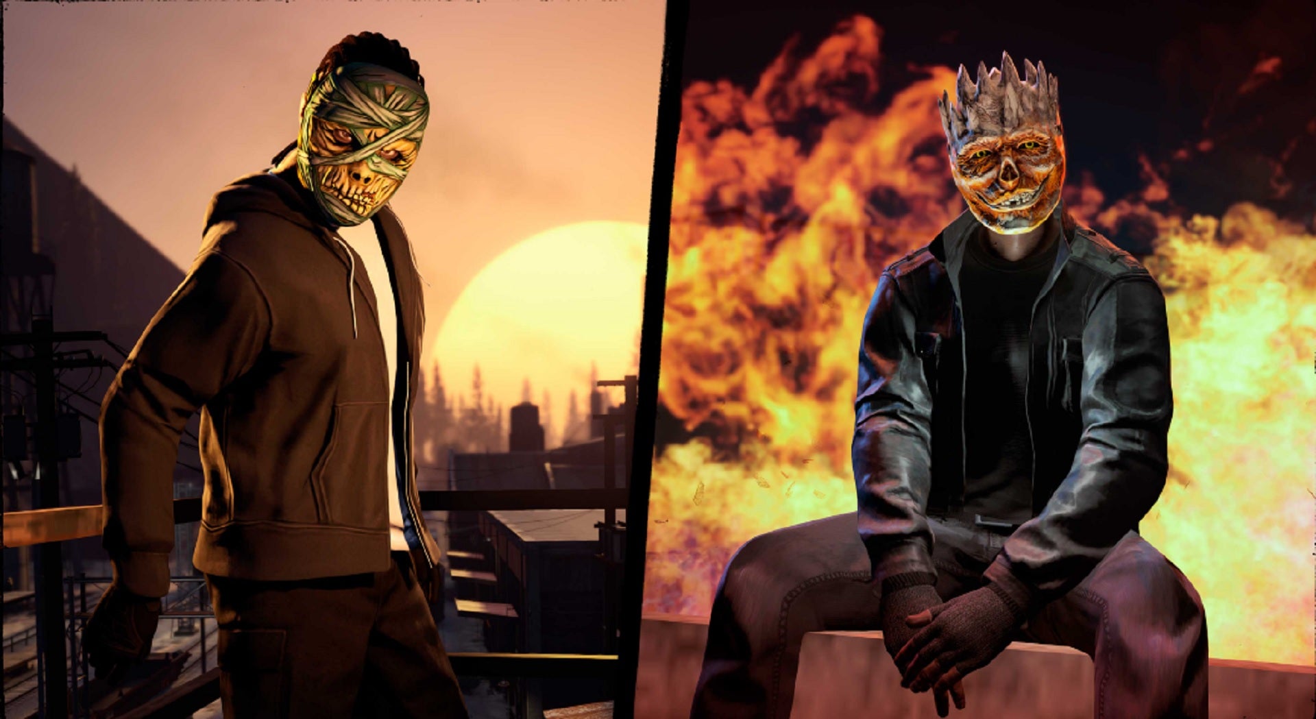 Official Halloween image for GTA Online