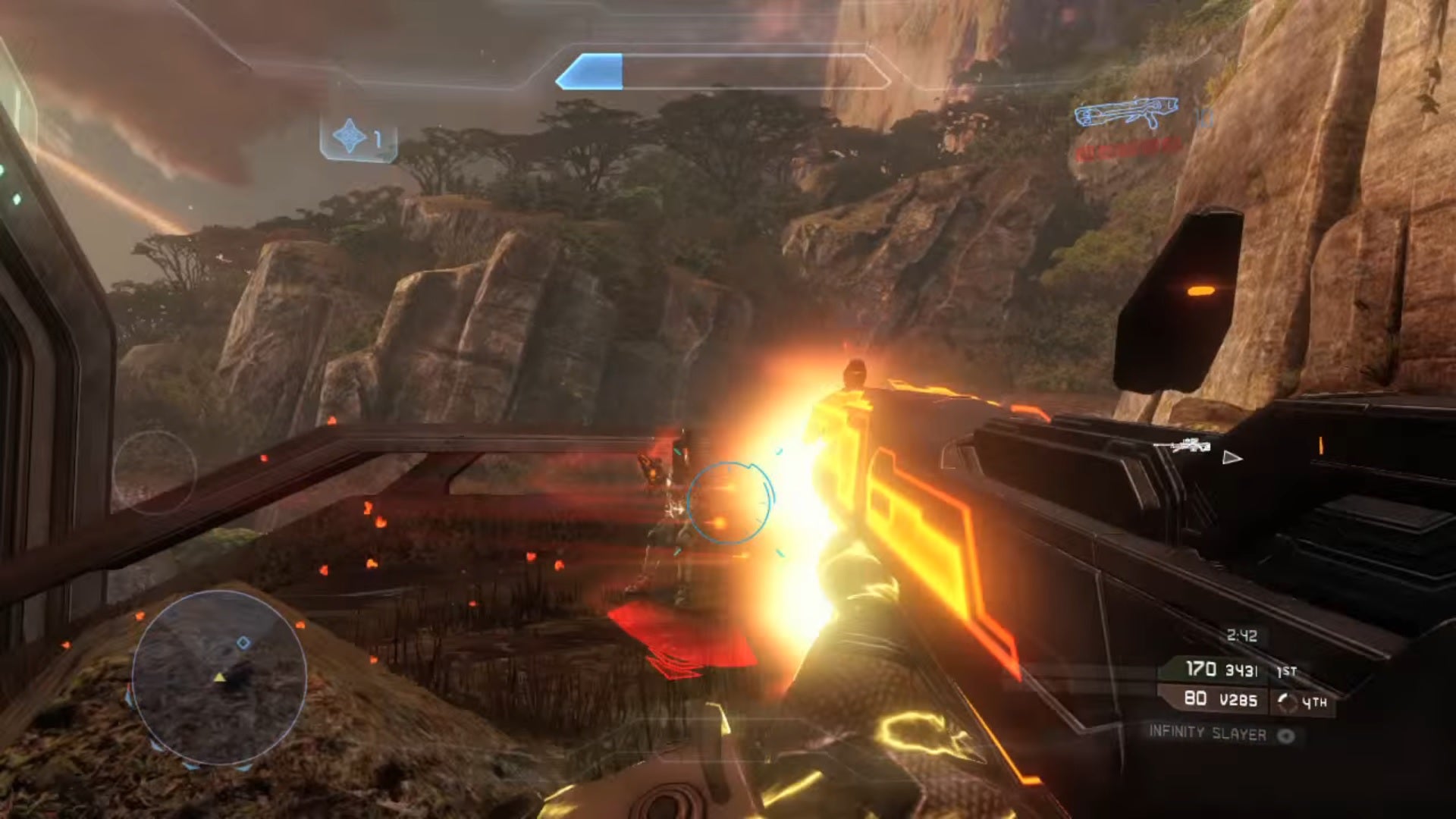 The Scattershot in Halo 4