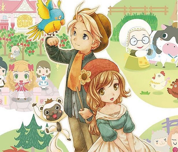 Image for Harvest Moon: Tsunagaru Shin Tenchi and PS4 top Media Create charts 