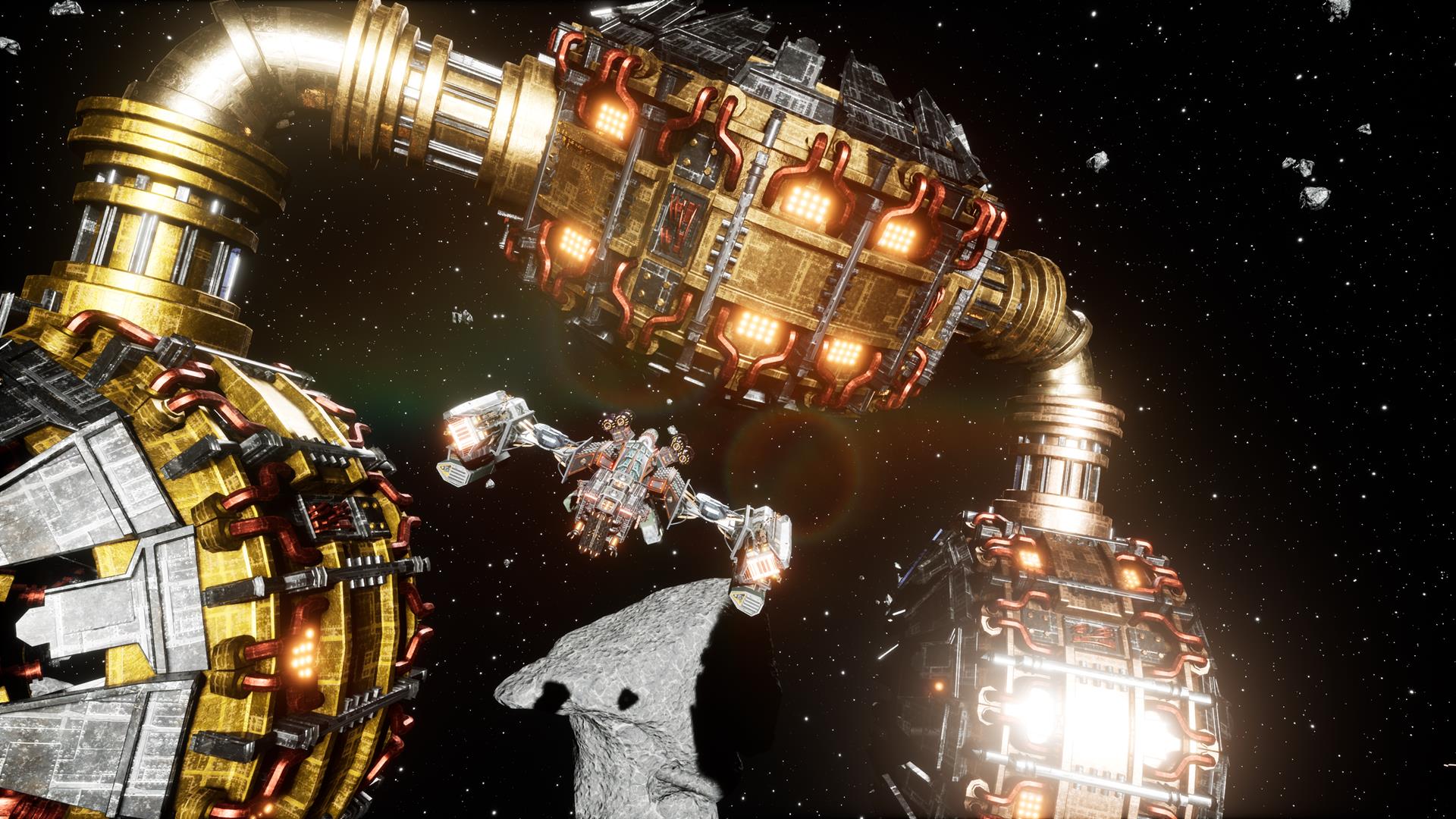 Haunted Space blends sci fi dogfighting  crafting and a horror story about humanity s future - 29