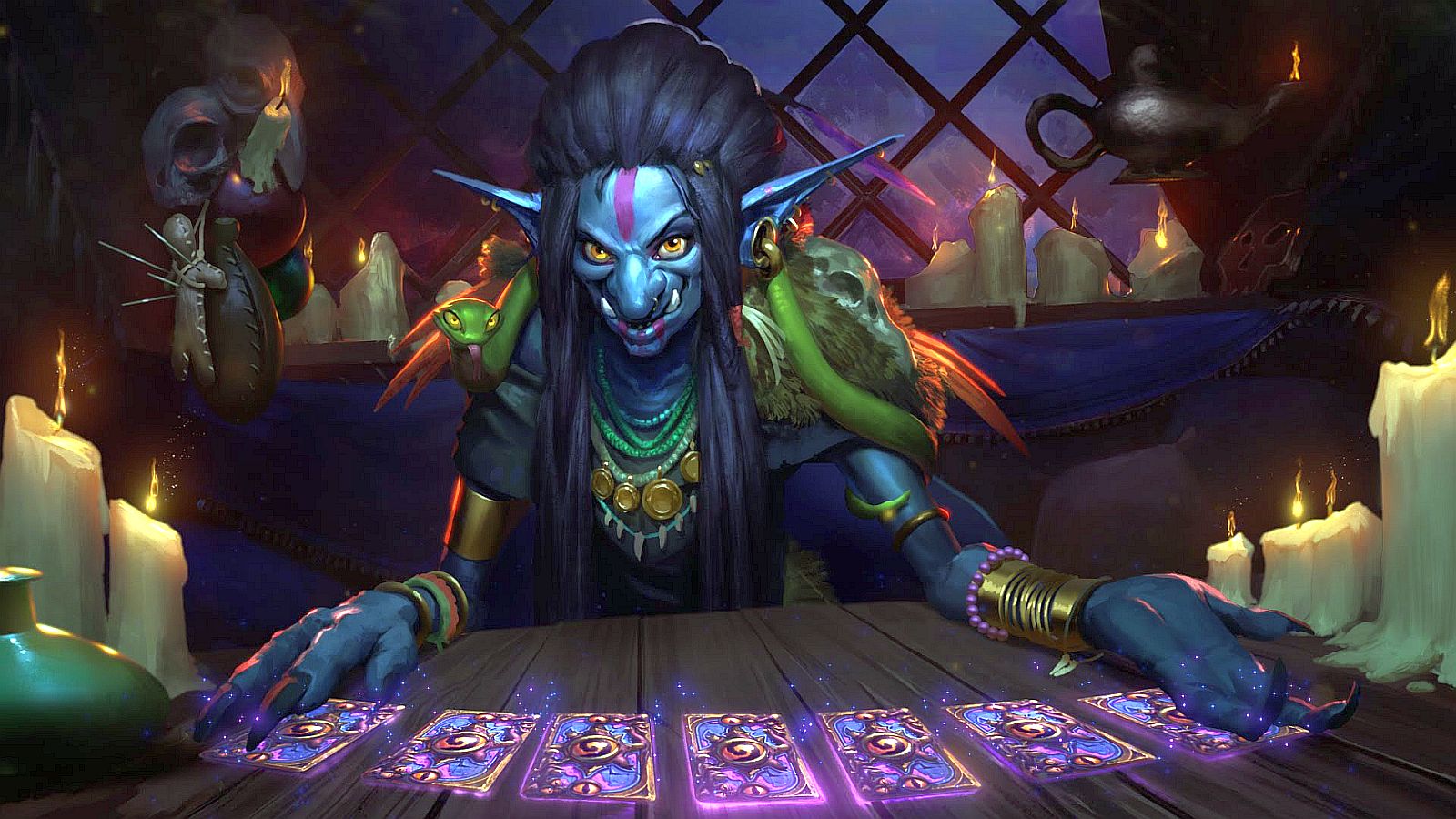 Image for Hearthstone bug gives your hero Taunt and a permanent stat boost
