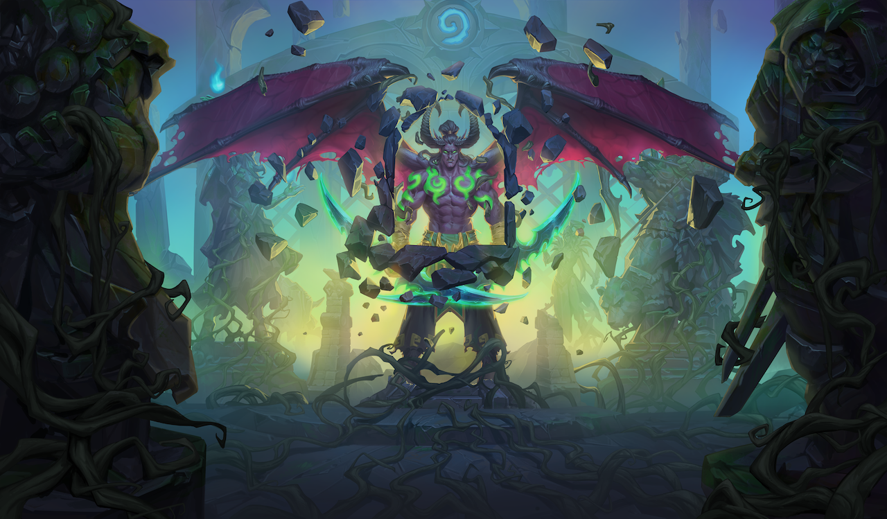 Image for Hearthstone’s Ashes of Outland guide - keywords, Demon Hunter class, Hero Power and more