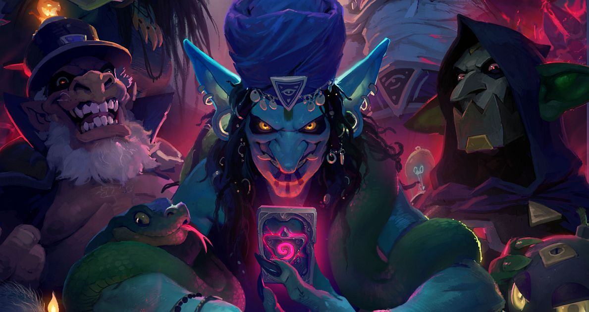 Image for The League of E.V.I.L. invades Hearthstone with the Rise of Shadows update