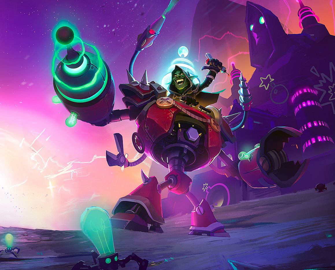 Image for Players will "conduct crazed experiments" when Hearthstone: The Boomsday Project releases