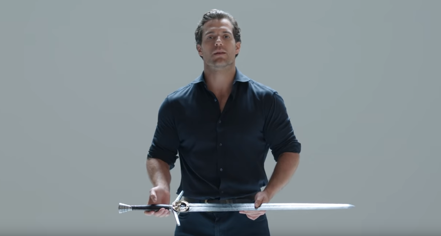 Image for Henry Cavill seduces you softly while talking about Witcher’s swords - ASMR