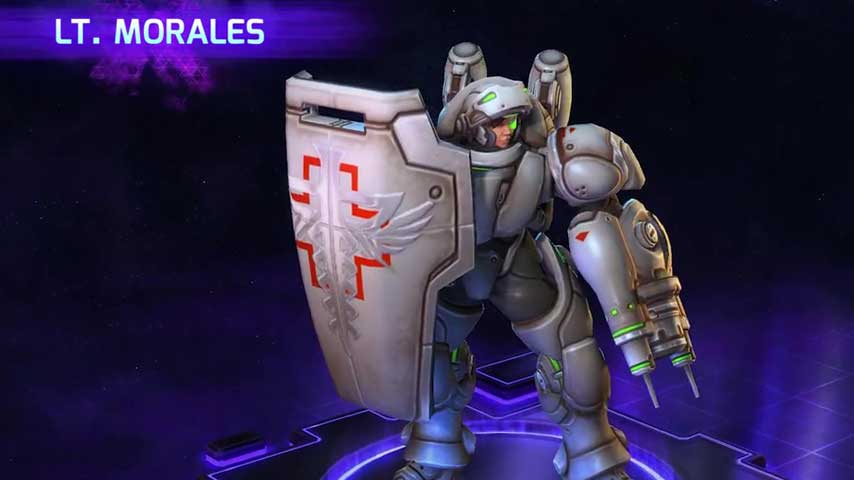 Image for Check out StarCraft's Lt. Morales in Heroes of the Storm