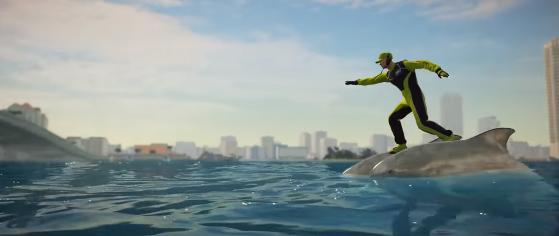 Image for Hitman 2 easter egg lets you surf on a dolphin